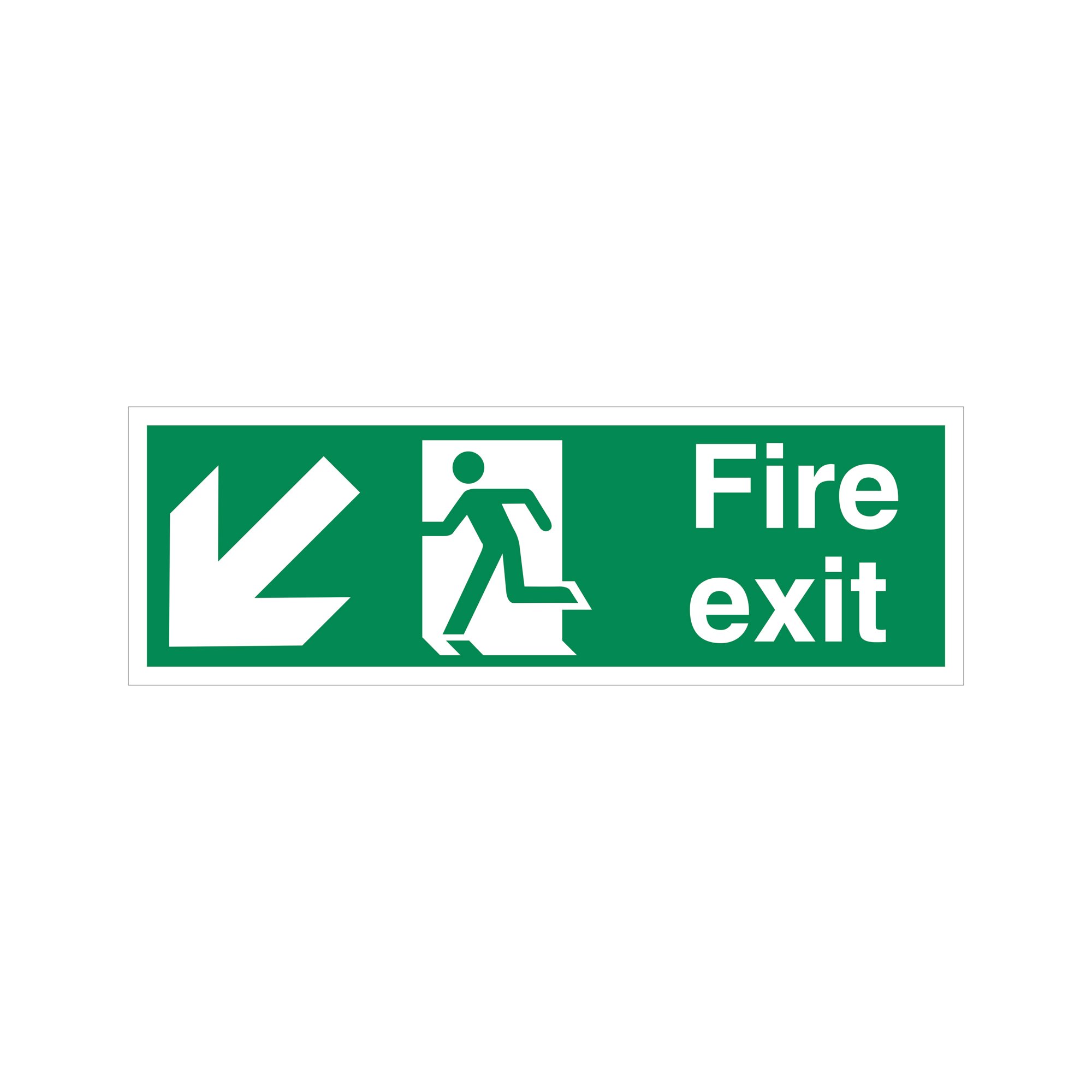 FIRE EXIT RMAN ARR DOWN R VINYL 450