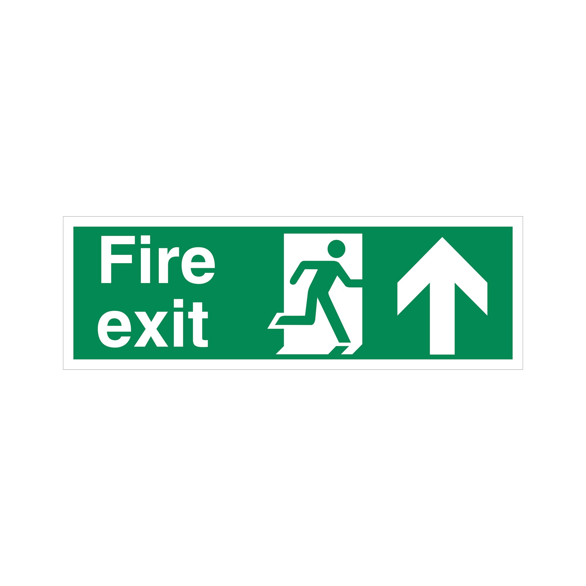 FIRE EXIT RMAN ARR UP PLAS 450