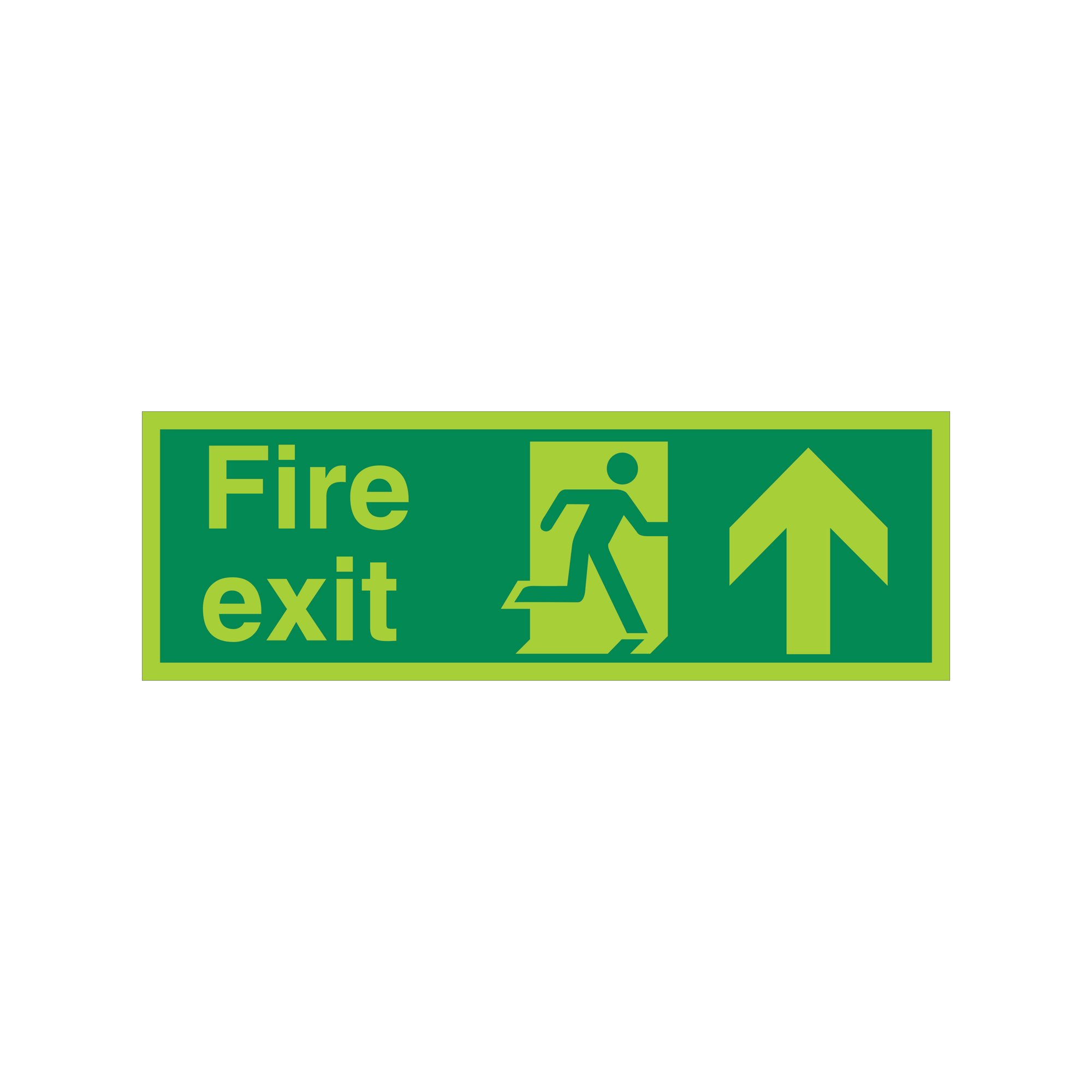 FIRE EXIT RMAN ARR UP PLAS 450