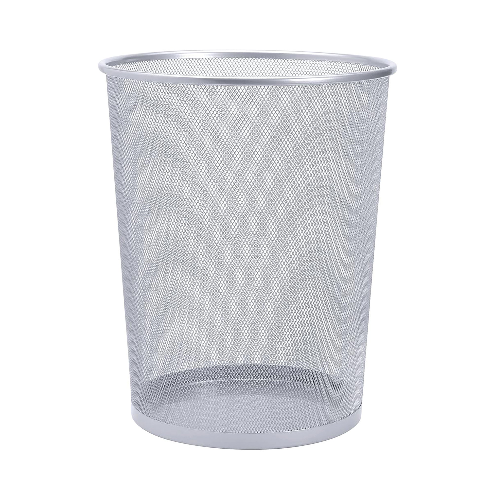 MESH WASTE BIN 20L 305X345MM SLV