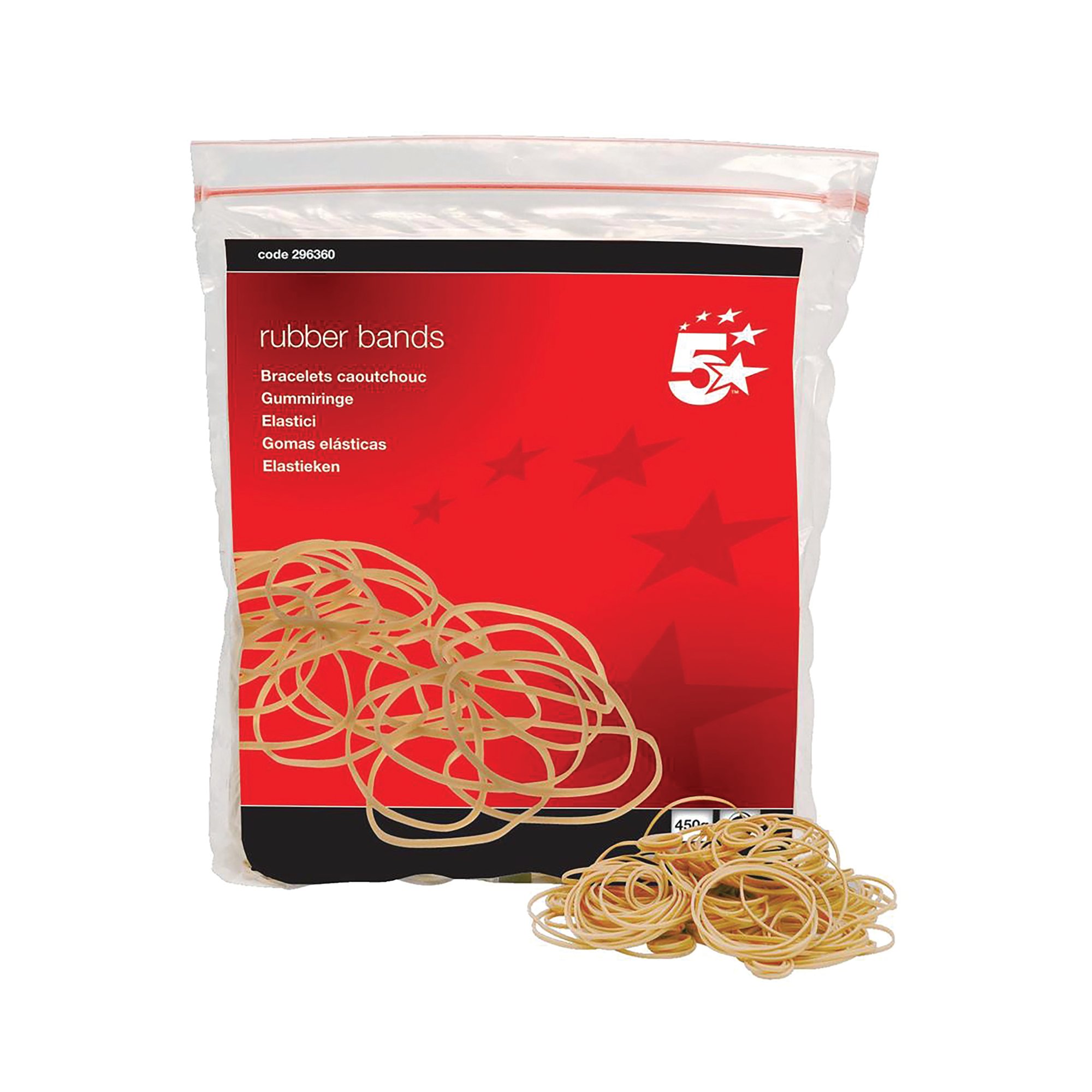 RUBBER BANDS NO16 63X1.5MM 454G BAG
