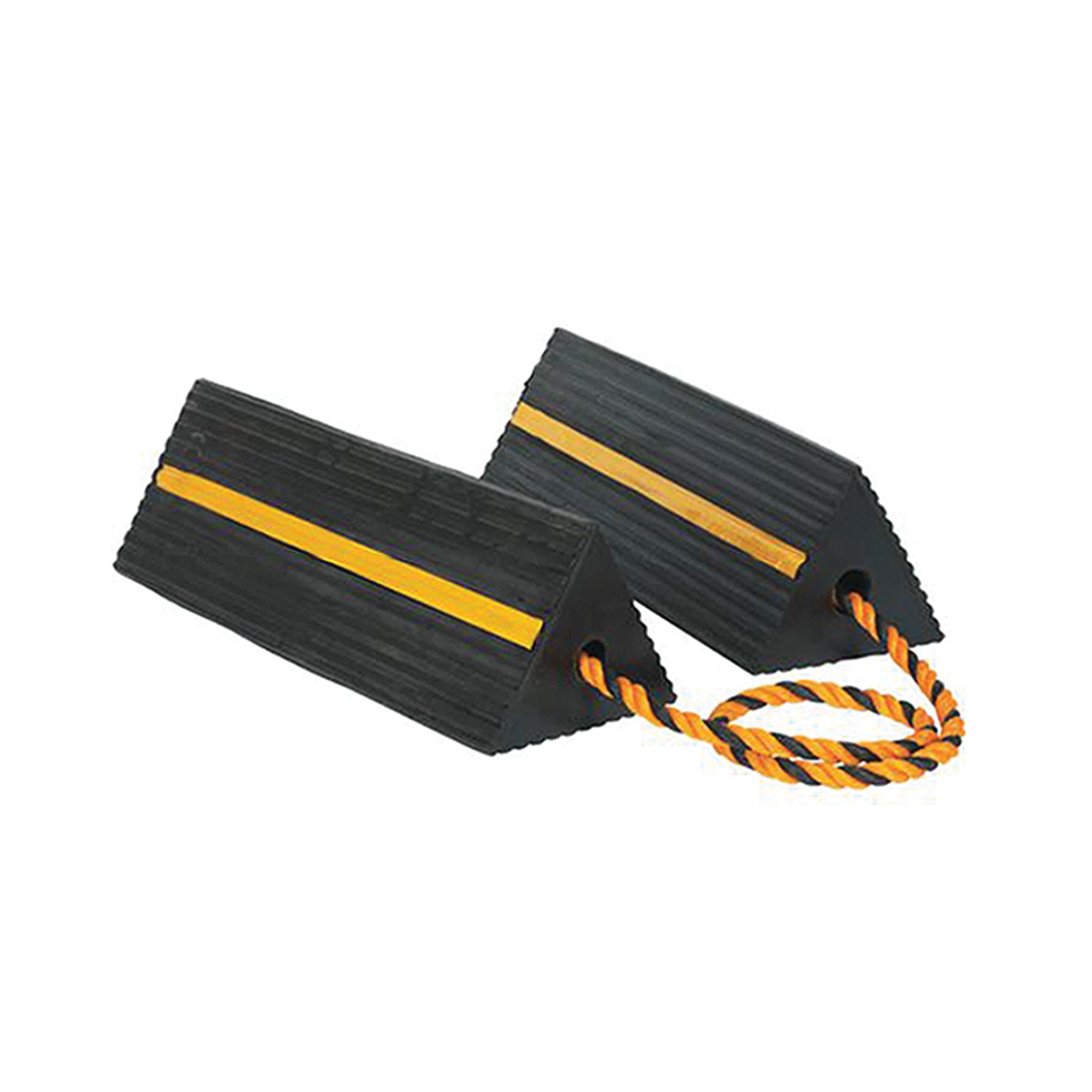 HDUT RUBBER WHEEL CHOCKS 8KG PK2