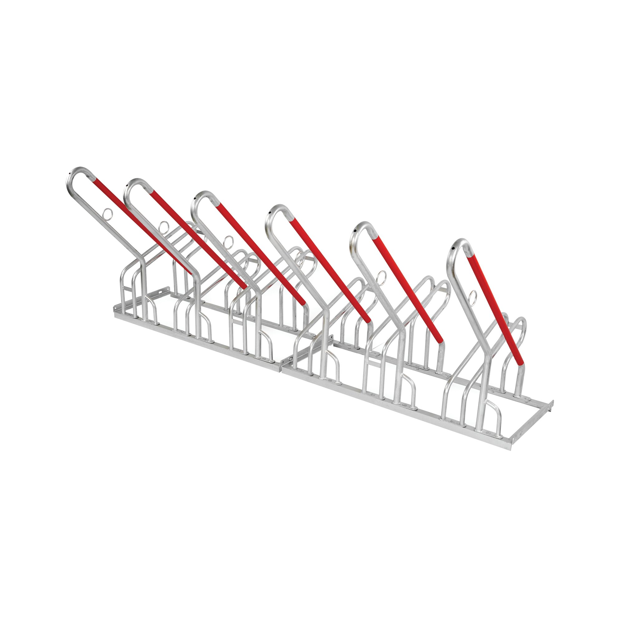 CITY HYBRID BICYCLE RACK 6 CYCLE CAP