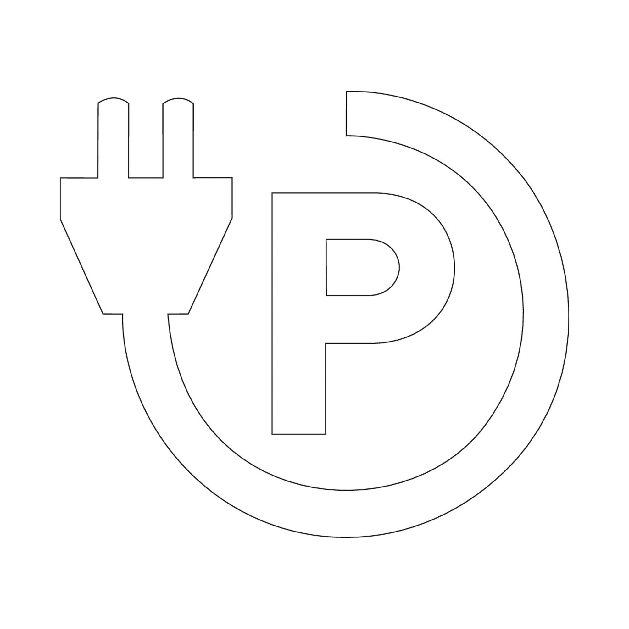 PROLINE EV CHARG POINT SYMB 700 WHT