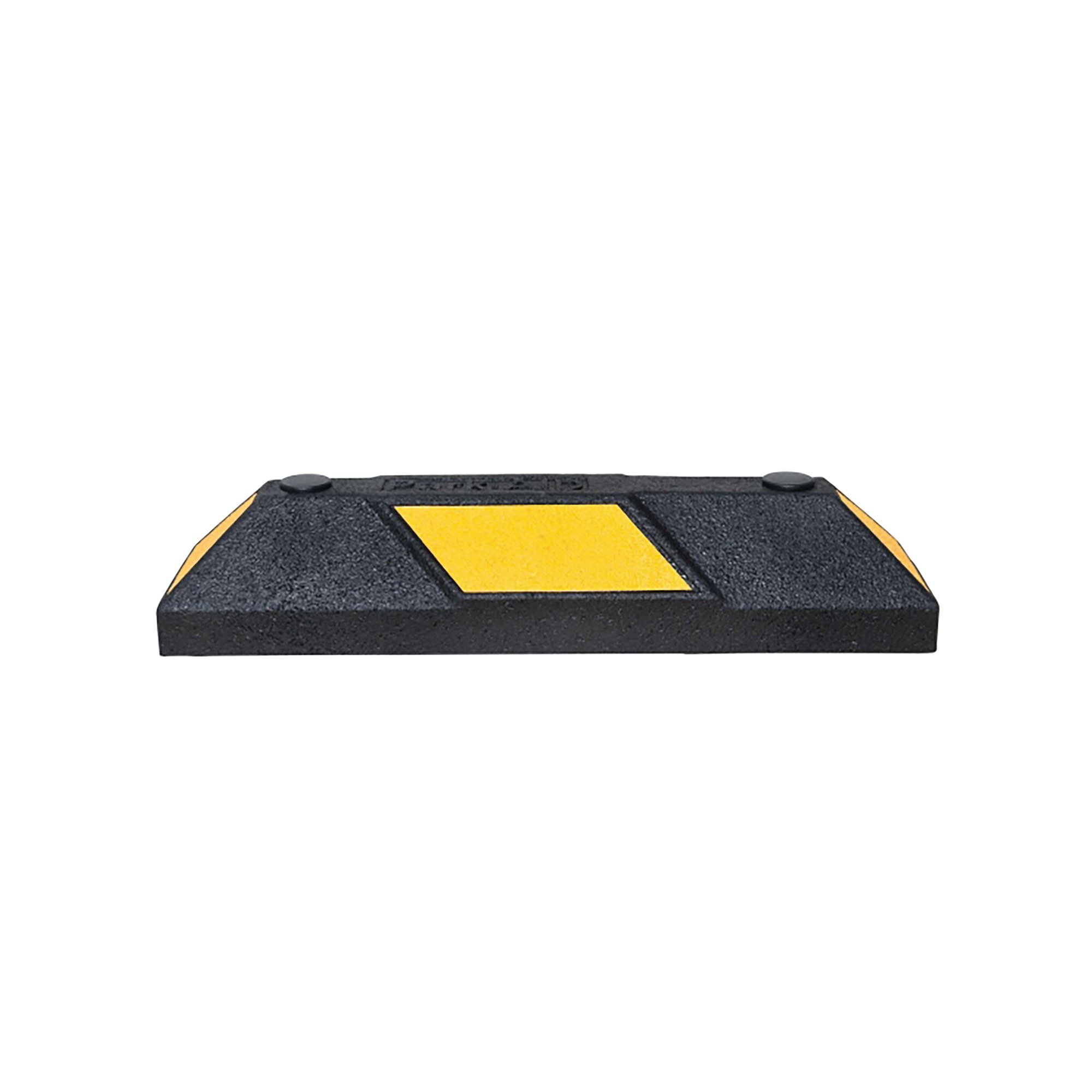 PARK-AID WHEEL STOP 550MM BLK/YLW