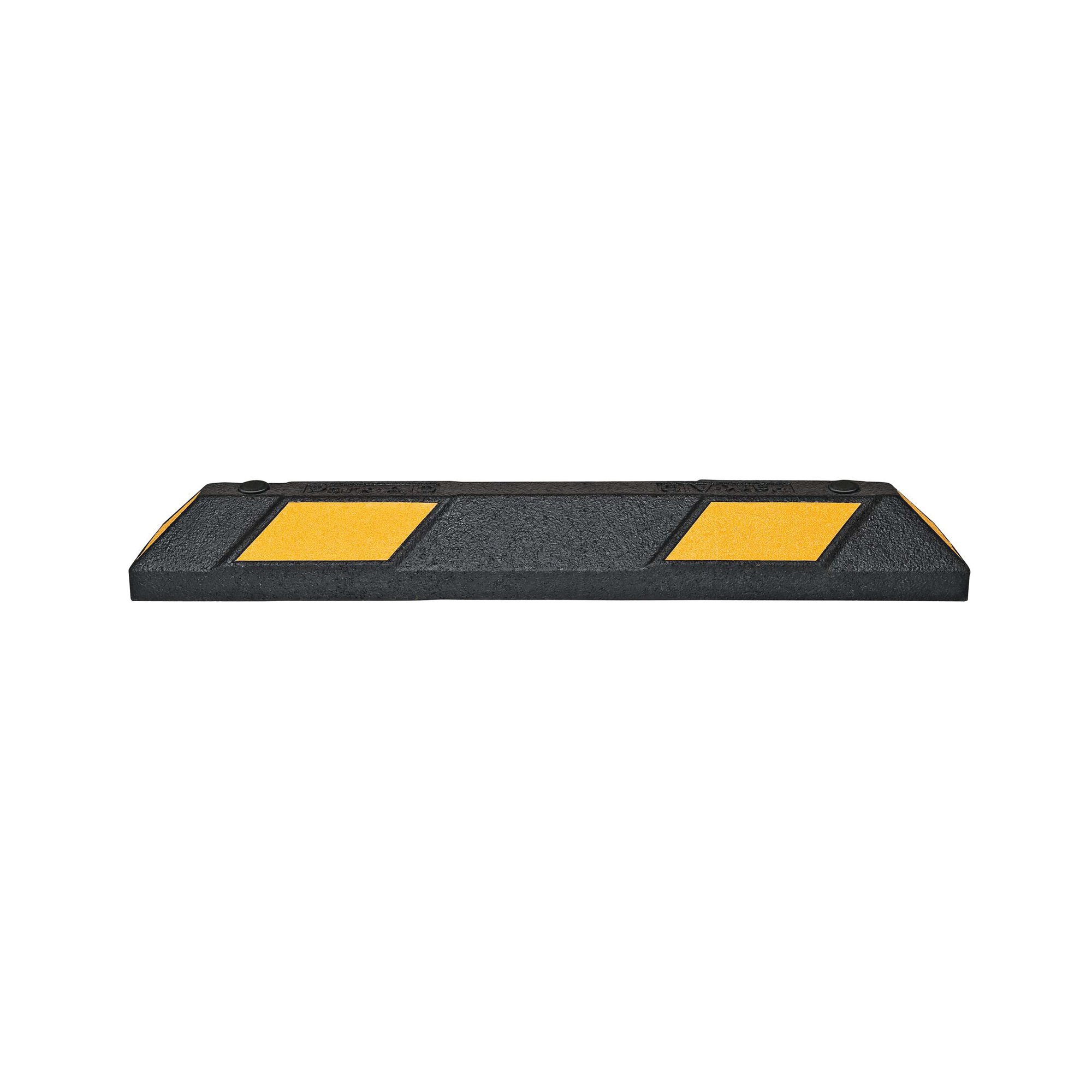 PARK-AID WHEEL STOP 900MM BLK/YLW