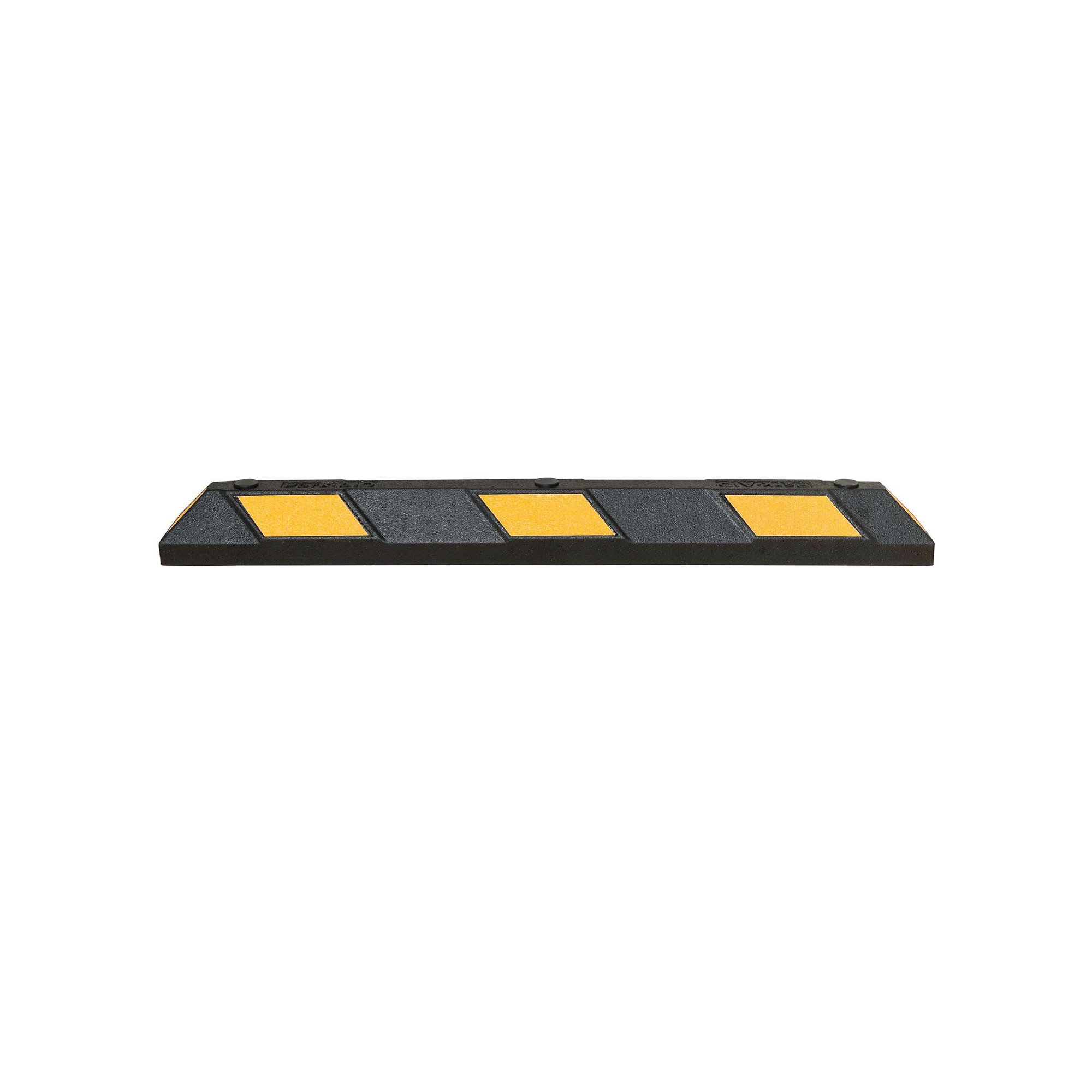 PARK-AID WHEEL STOP 1200MM BLK/YLW