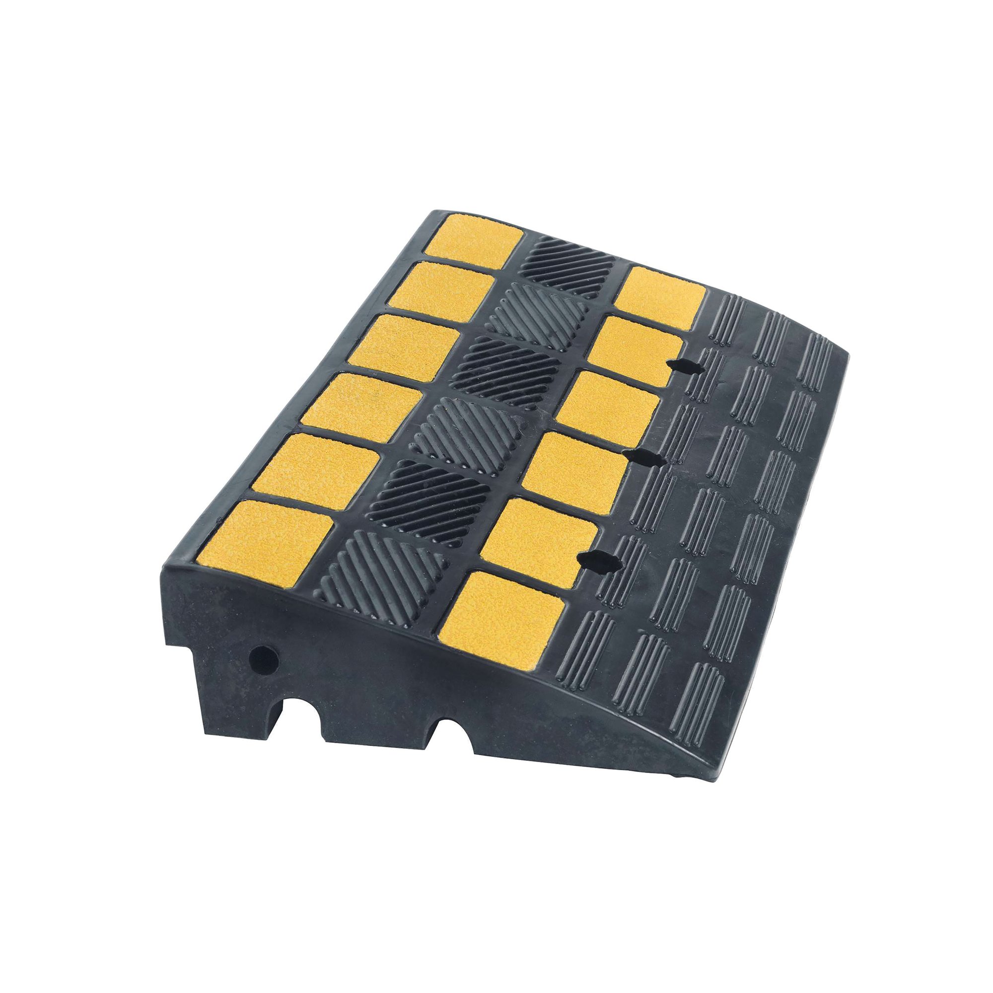 HDUT KERB RAMP 600X300X100MM YLW/BLK