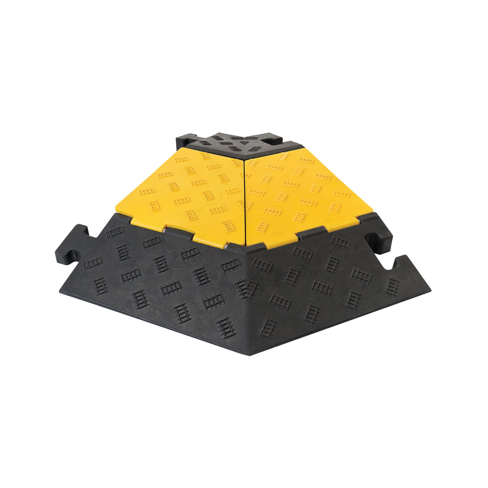 PROT RAMP LG LEFT ANGLE SEC YLW/BLK