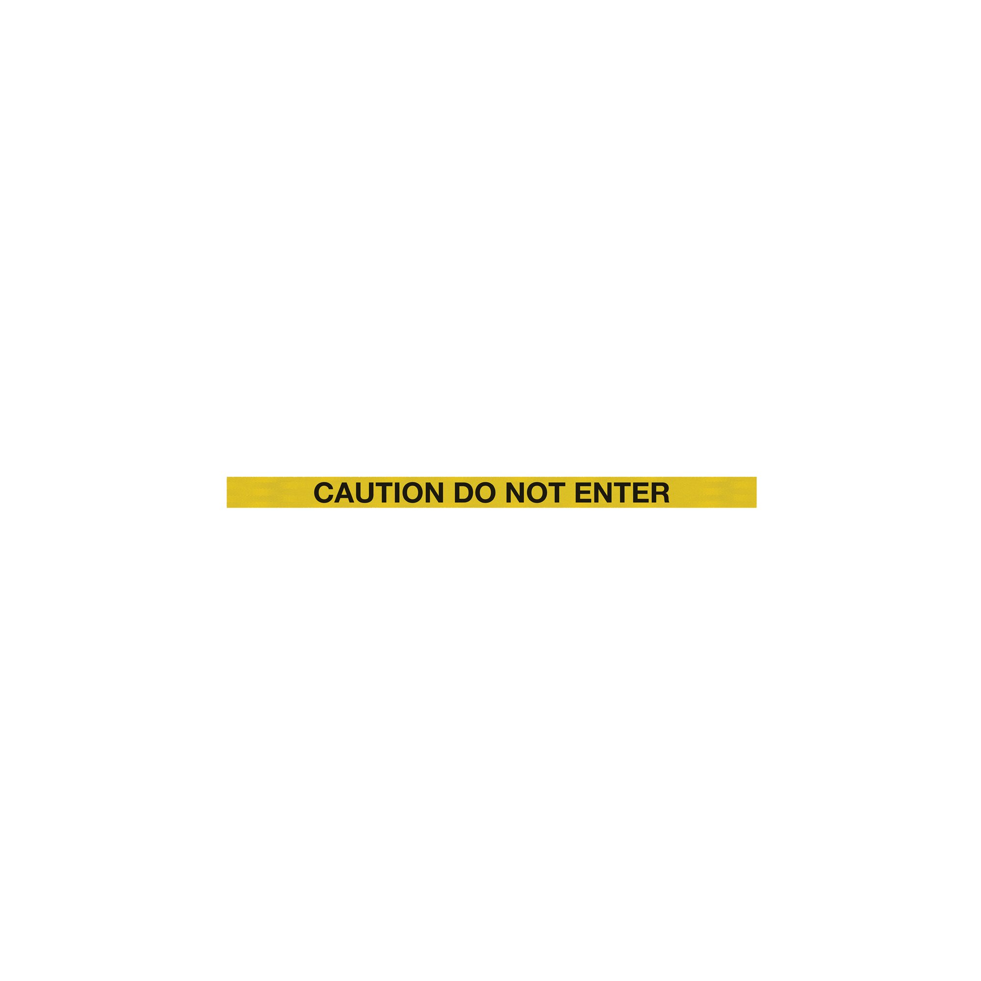 BLACK POST DO NOT ENTER YLW/BLK PK2