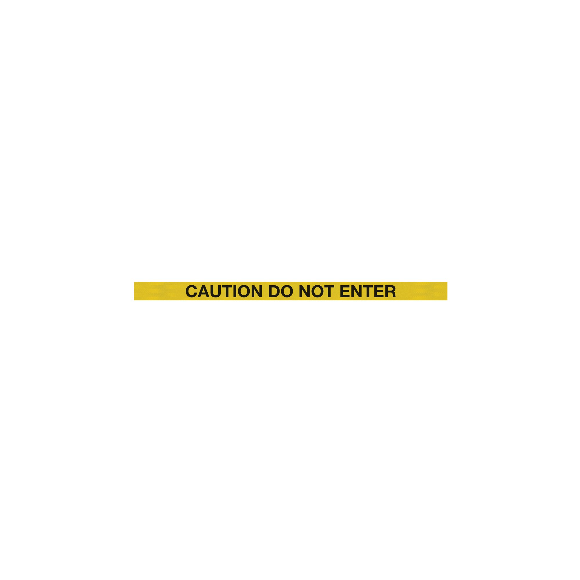 BARRIER YLW DO NOT ENTER YLW/BLK 9.1