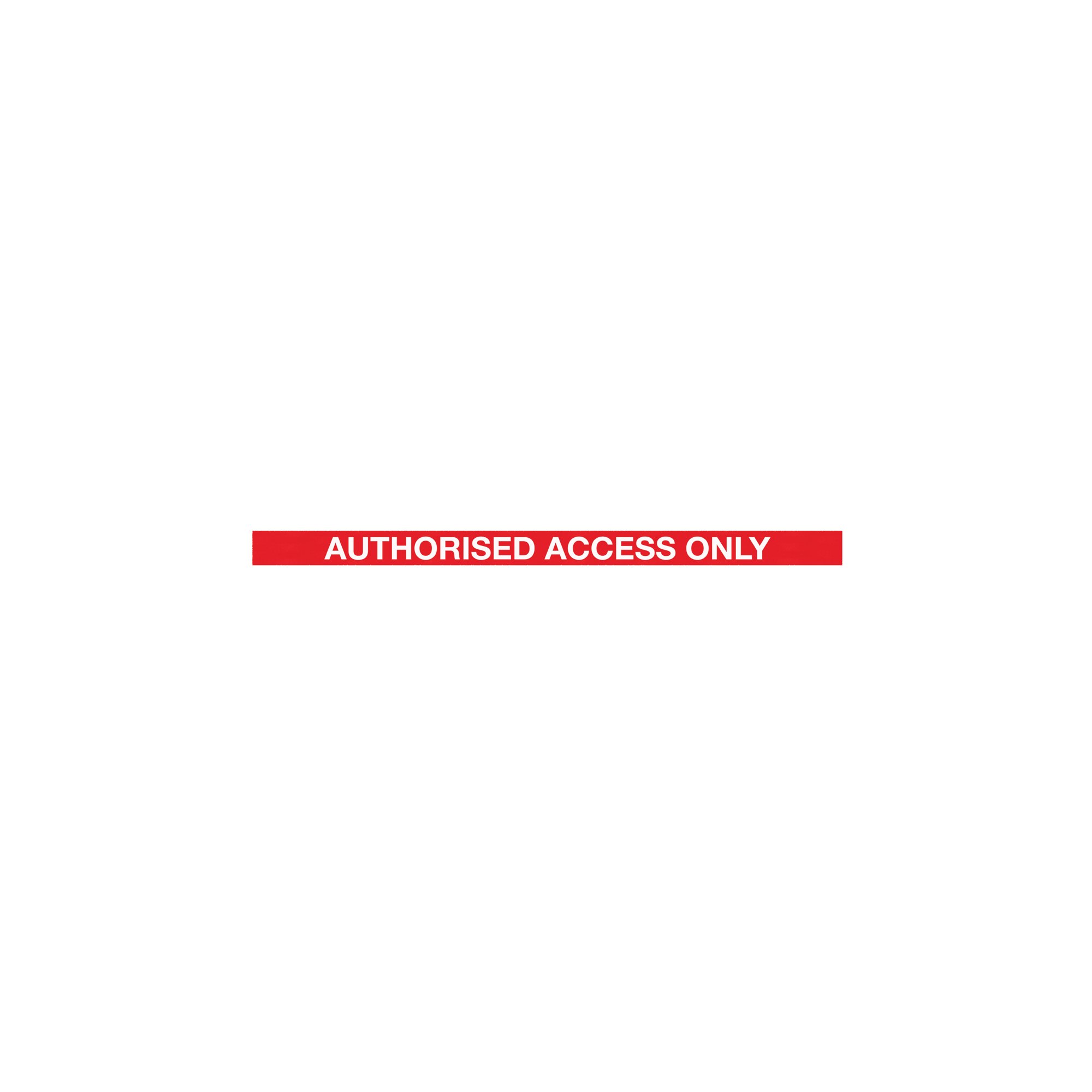 BLK BODY AUTHORISE ACCESS RED/WHT
