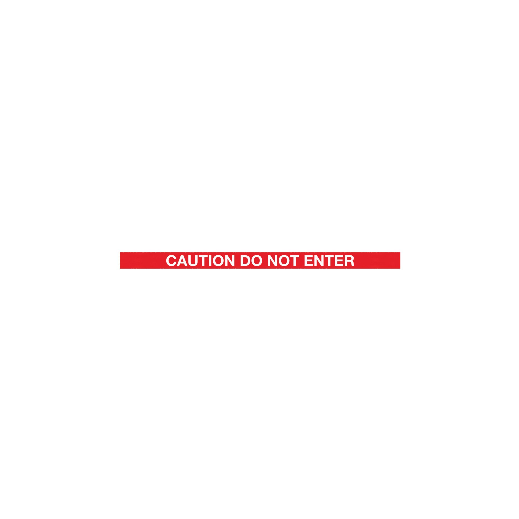 MAGN BARRIER BLK CAUTION RW 7.6M