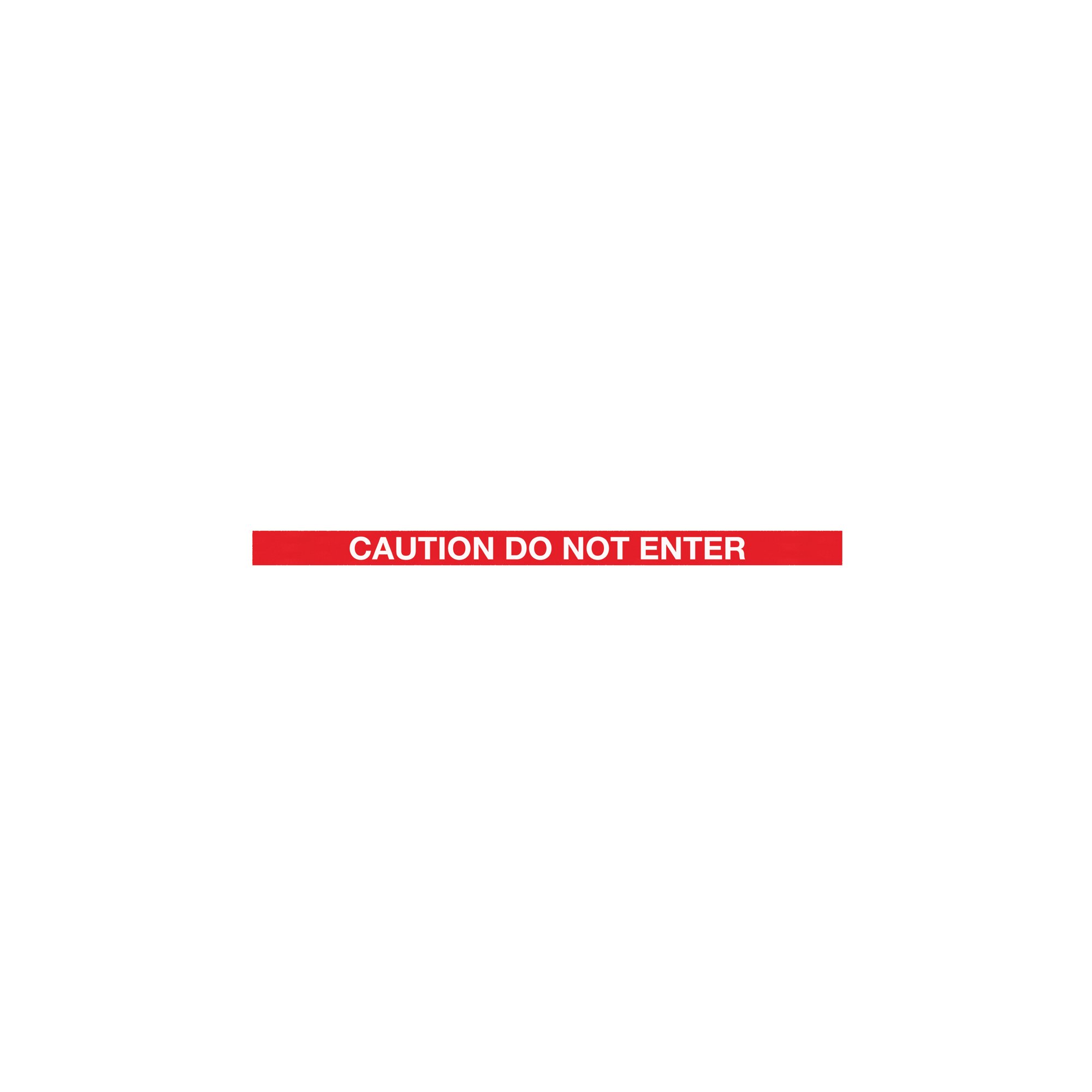 BARRIER P/CHROME CAUTION RW 3M