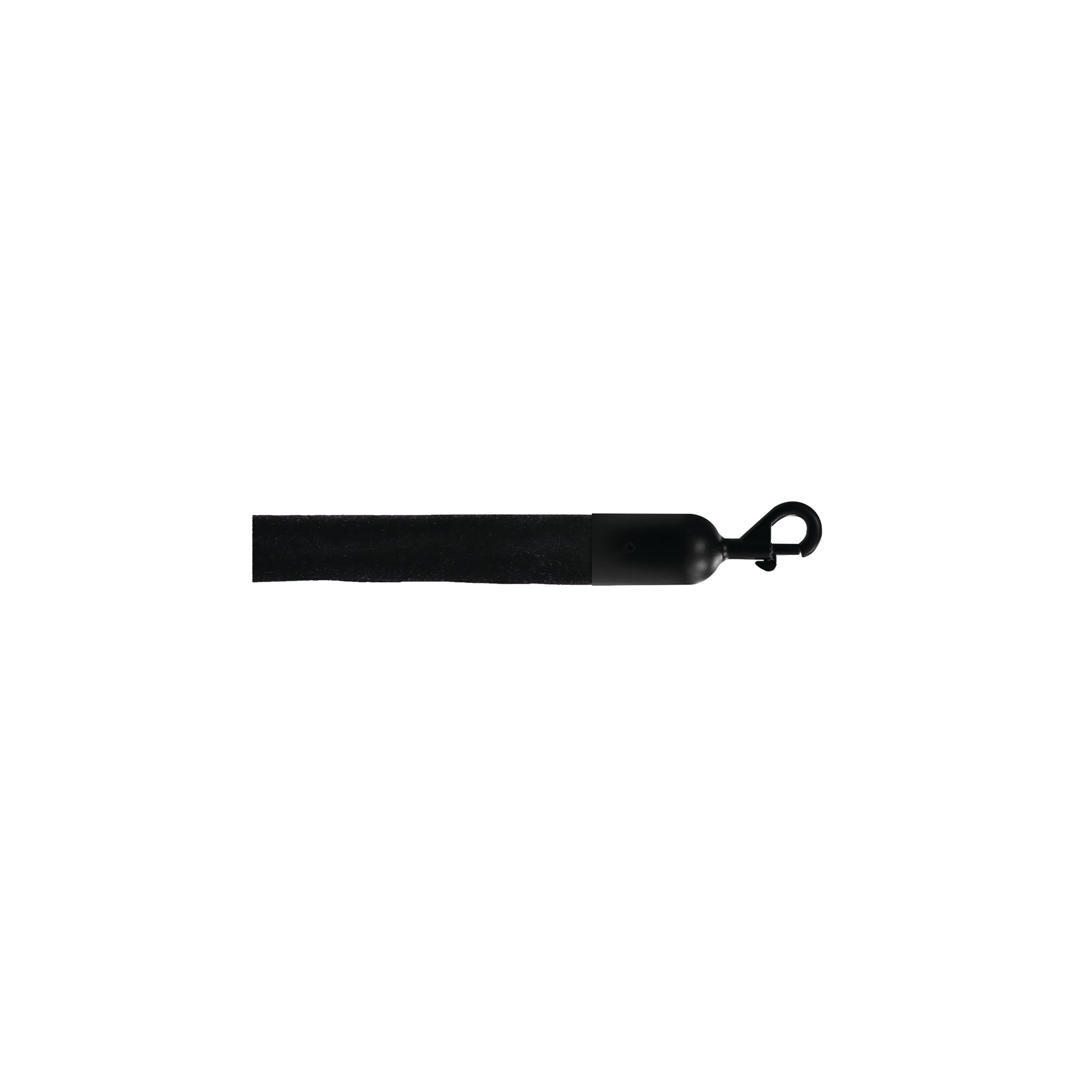 ECO VELOUR ROPE BLK 1.8M BLACK