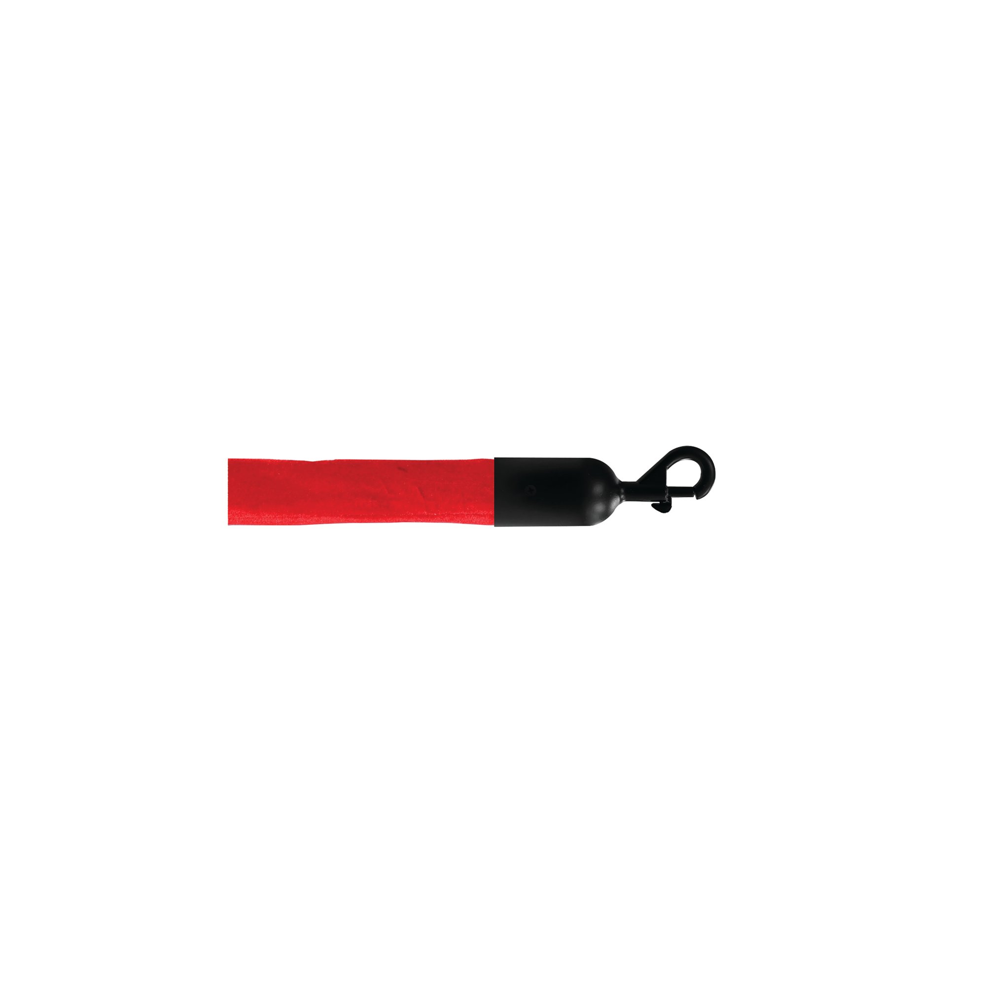 ECO VELOUR ROPE RED 1.8M BLACK