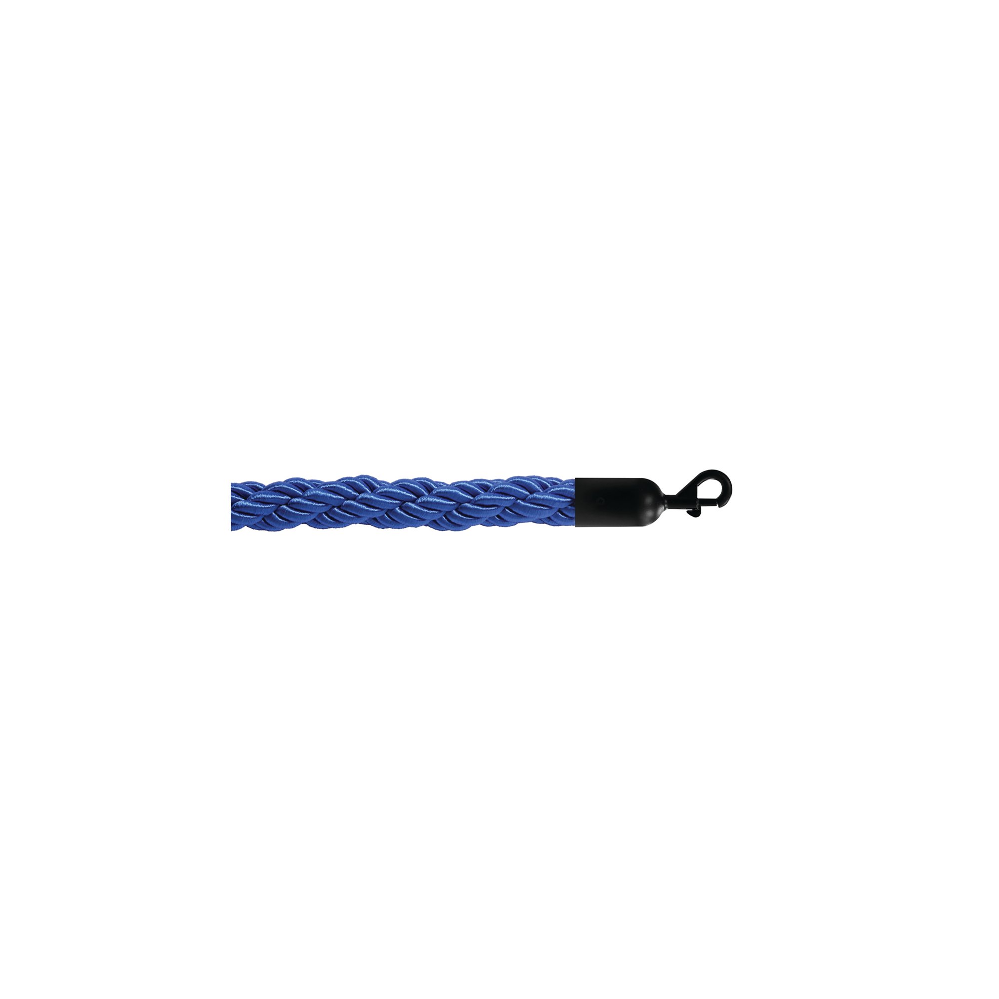 25MM BRAIDED ROPE BLUE 1.8M BLACK EN