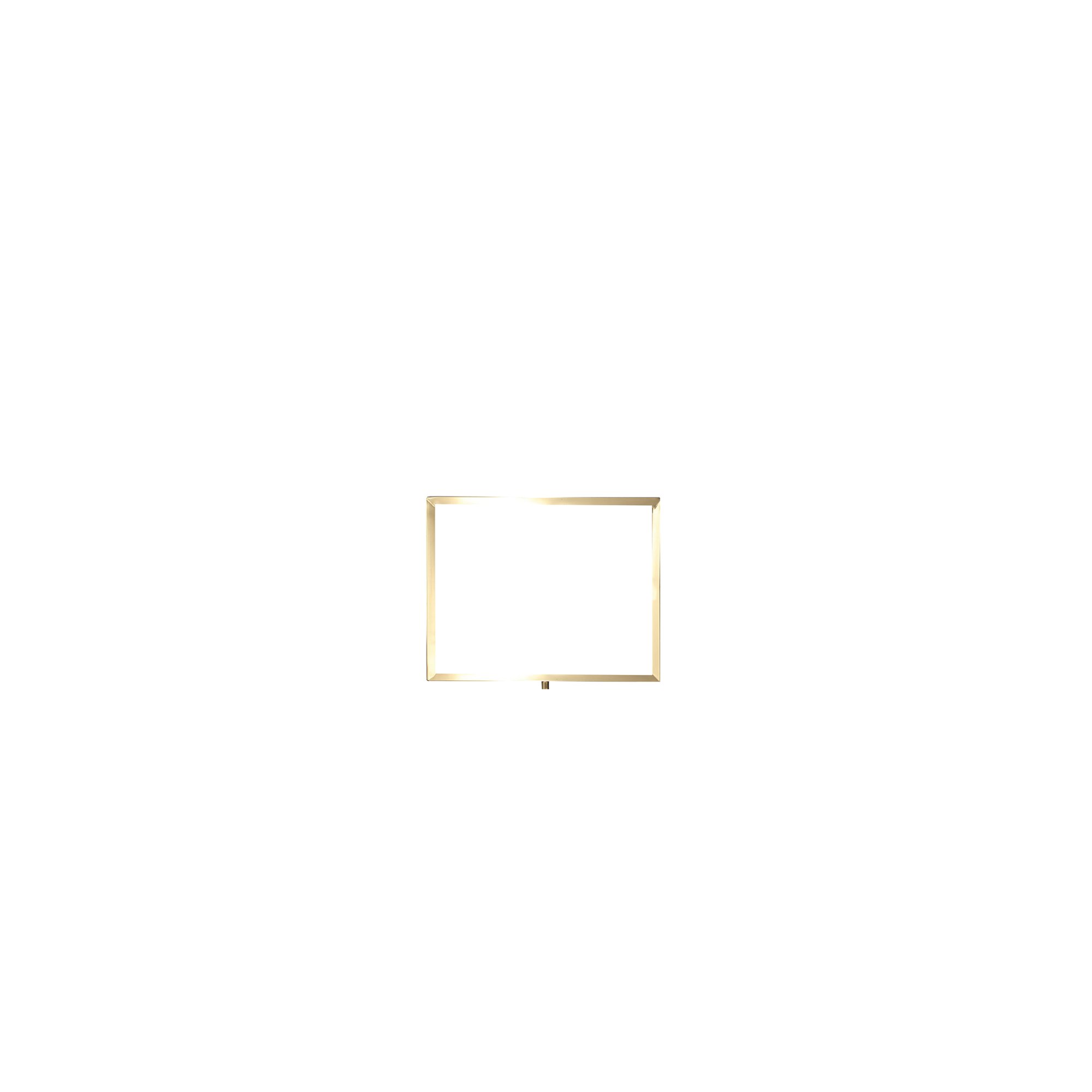A3 SIGN HORI FRAME P/BRASS ROPE