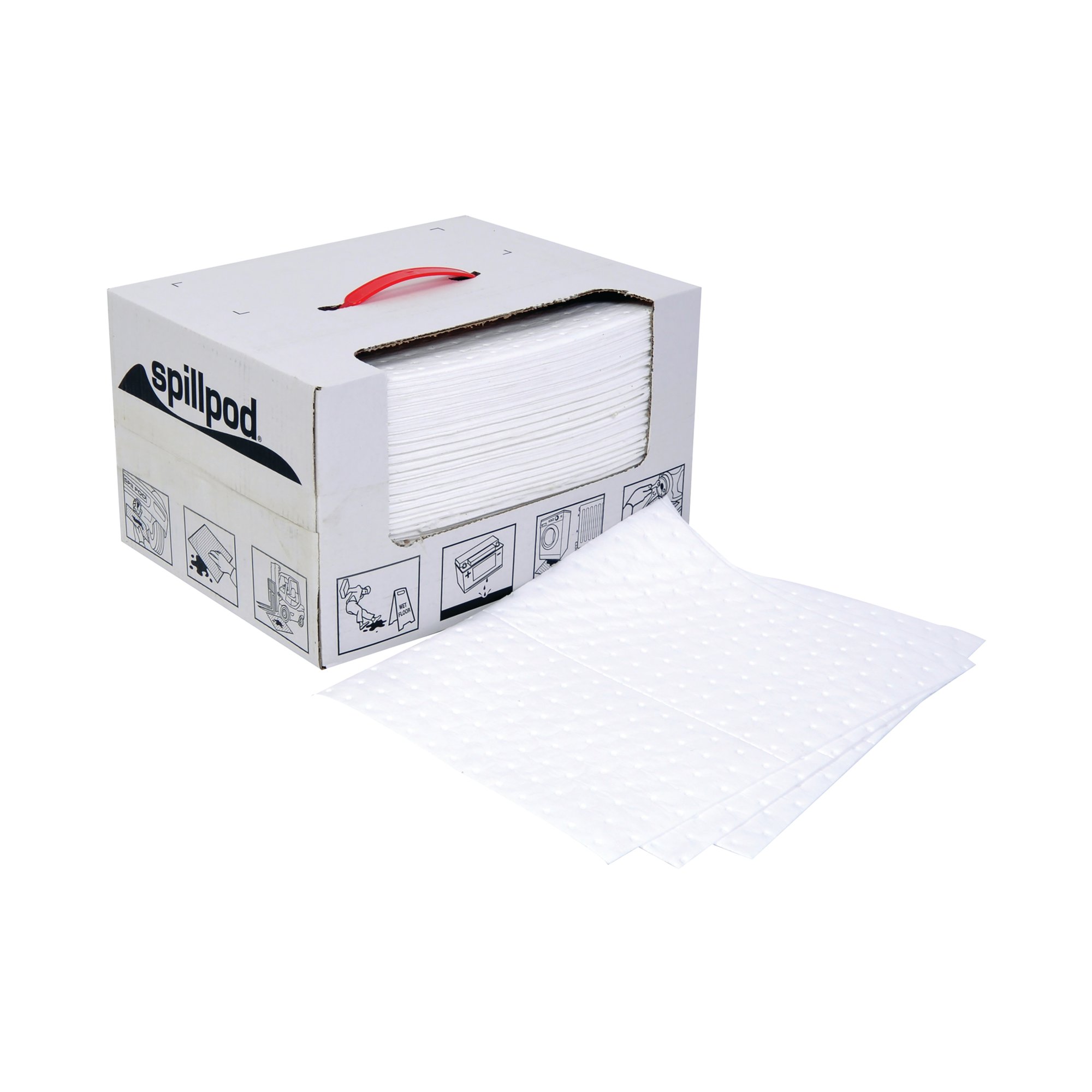 SPILLPOD OIL/FUEL PADS 310X390 PK75