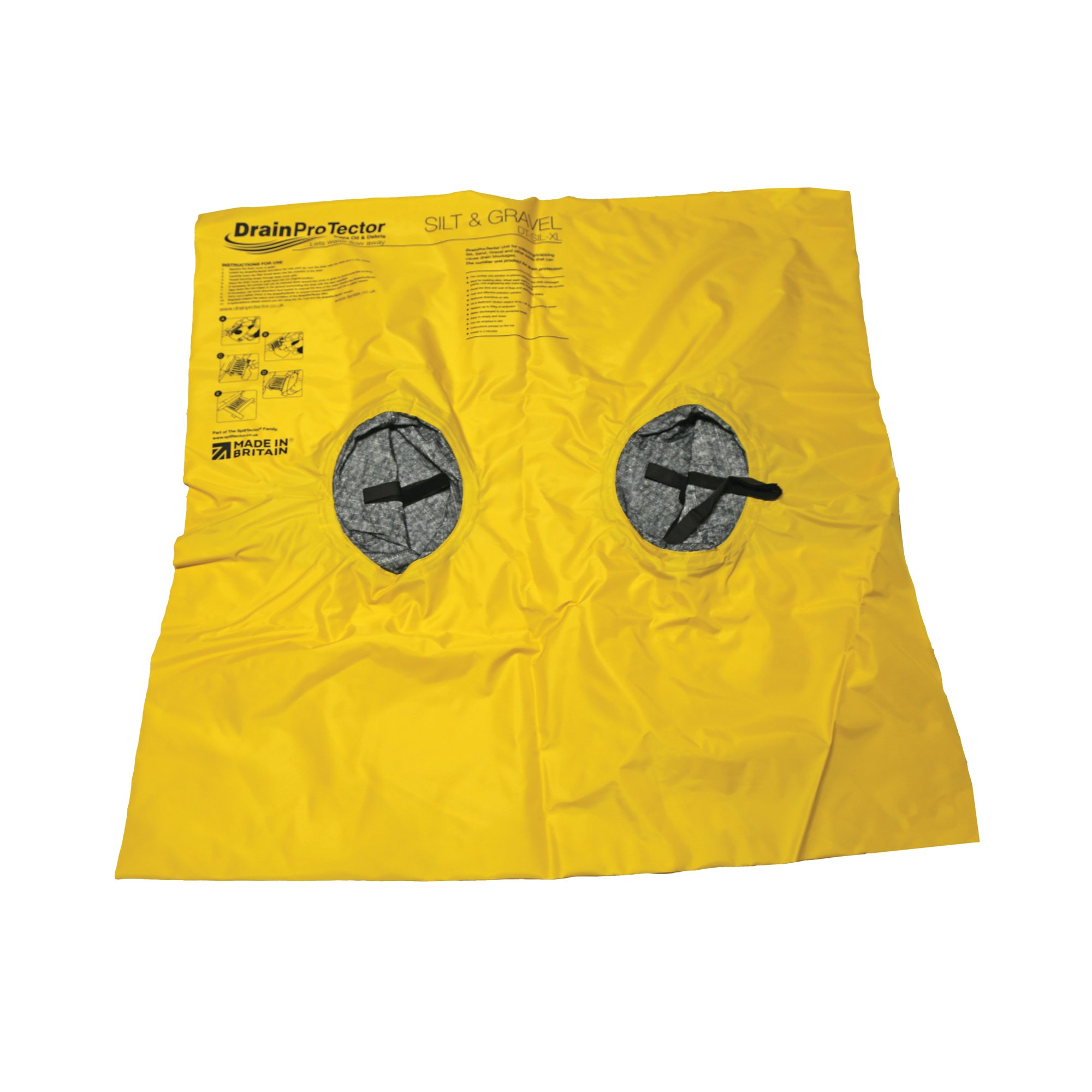 DRAINPROTECTOR SILT 1250X1250 YLW