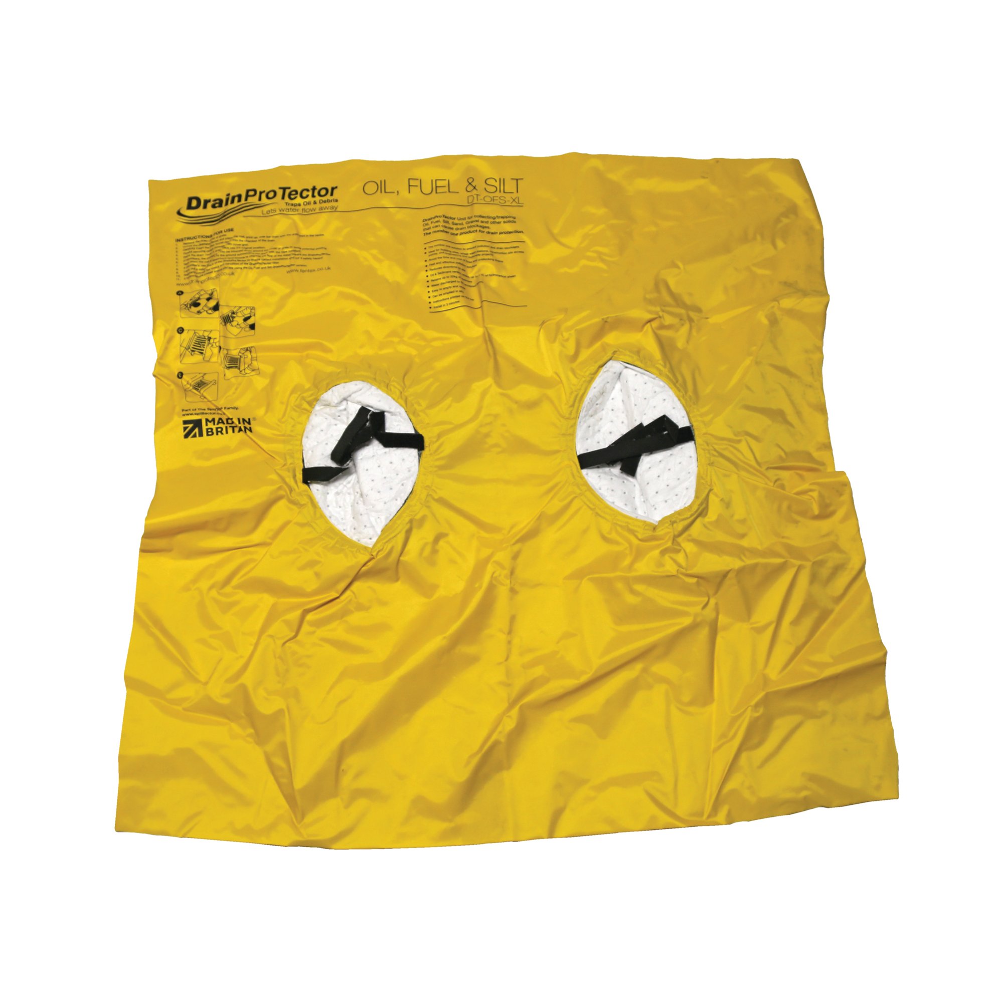 DRAINPROTECTOR OIL 1250X1250 YLW