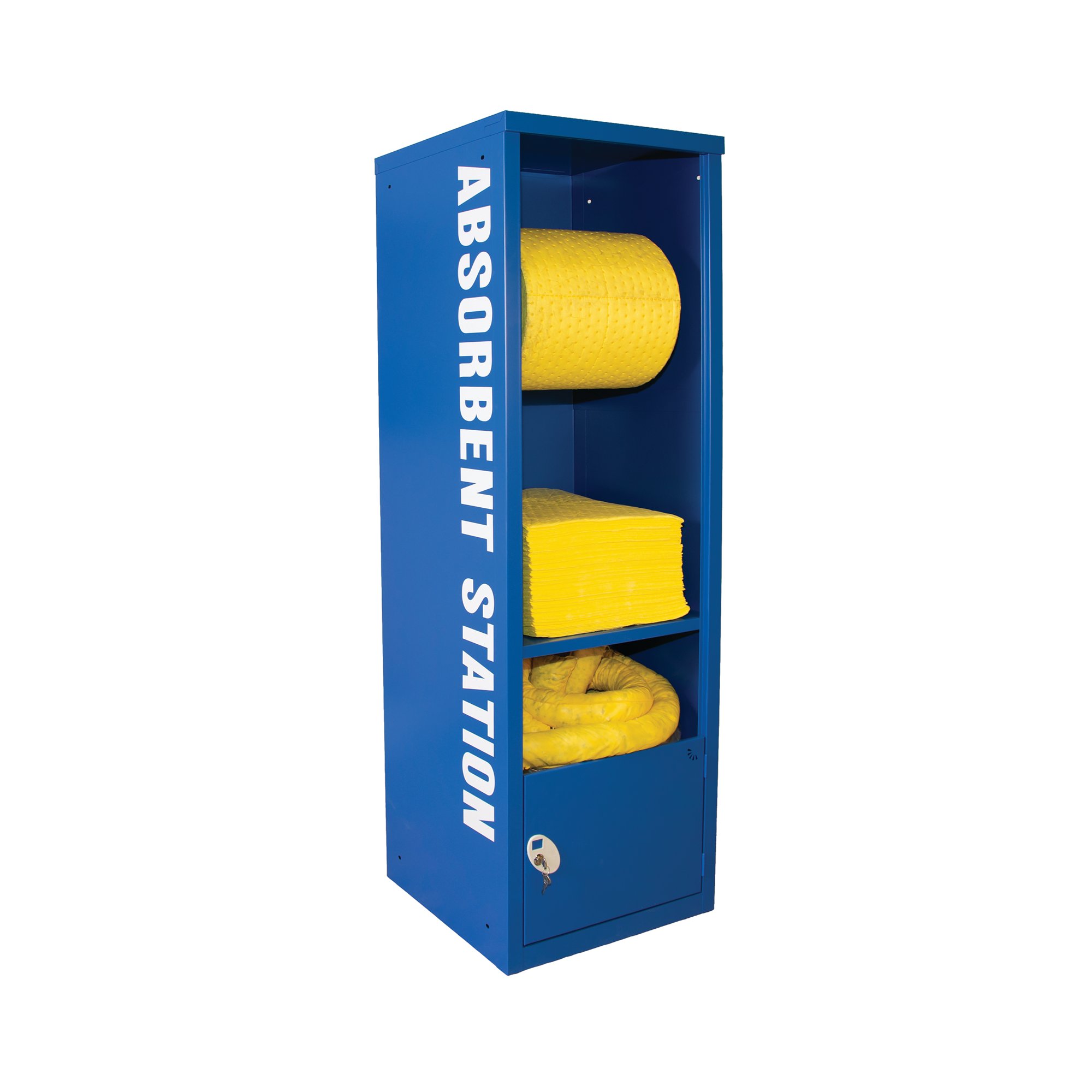 FULLY STOCKED CHEM ABST STATION BLUE