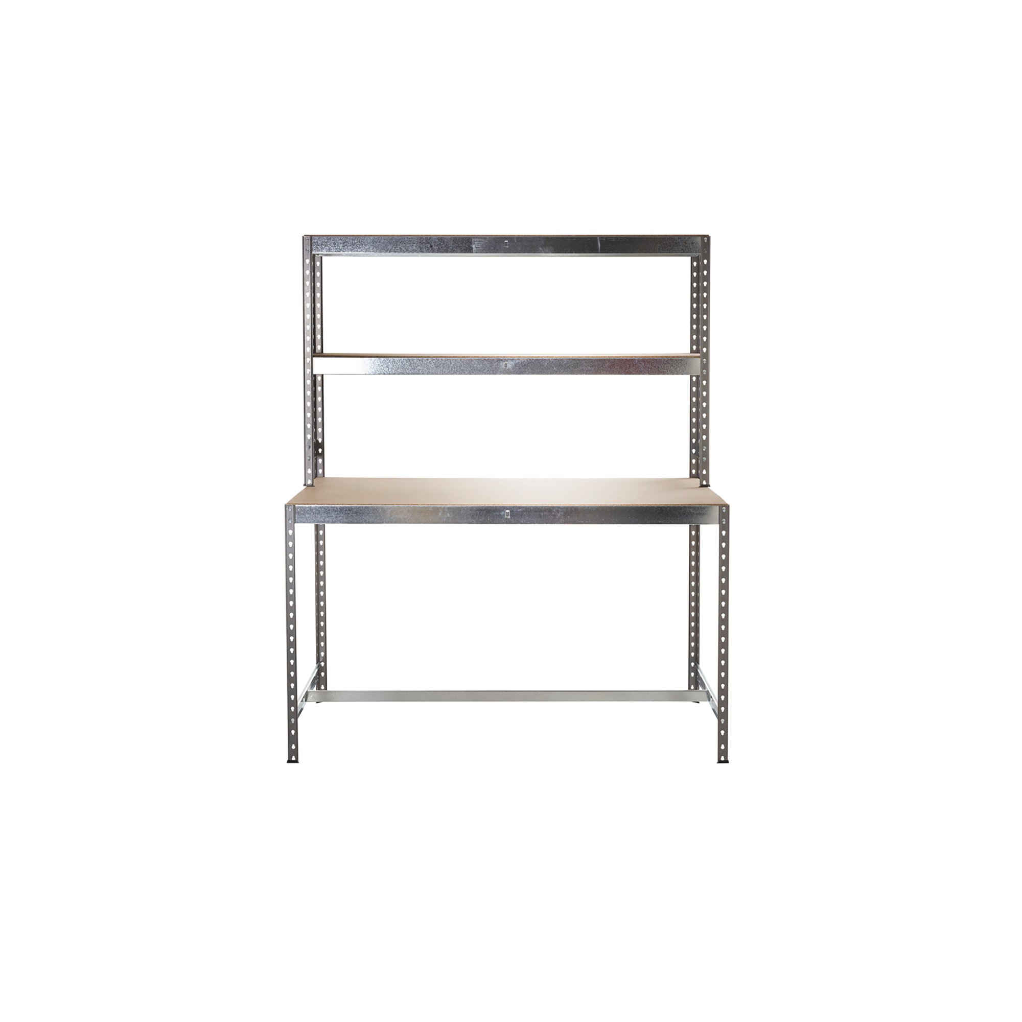 WORKBENCH WITH 2 SHV 1500X800X1800MM
