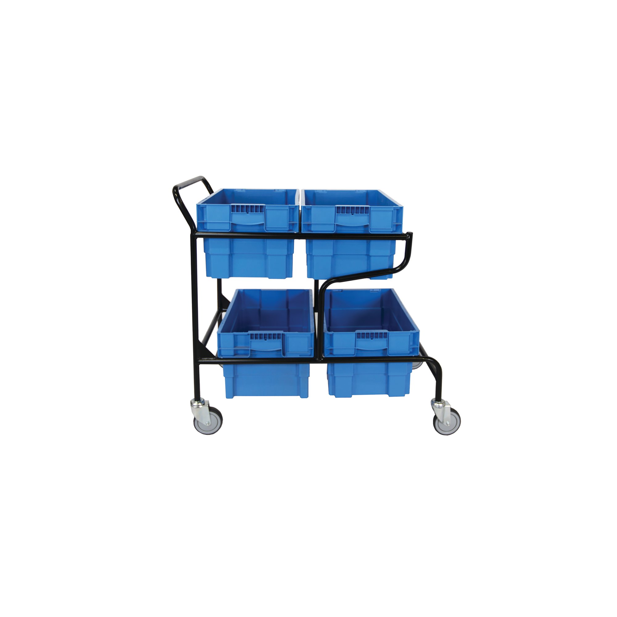 MOB CONTAINER TROLLEY +4 CONTAINERS