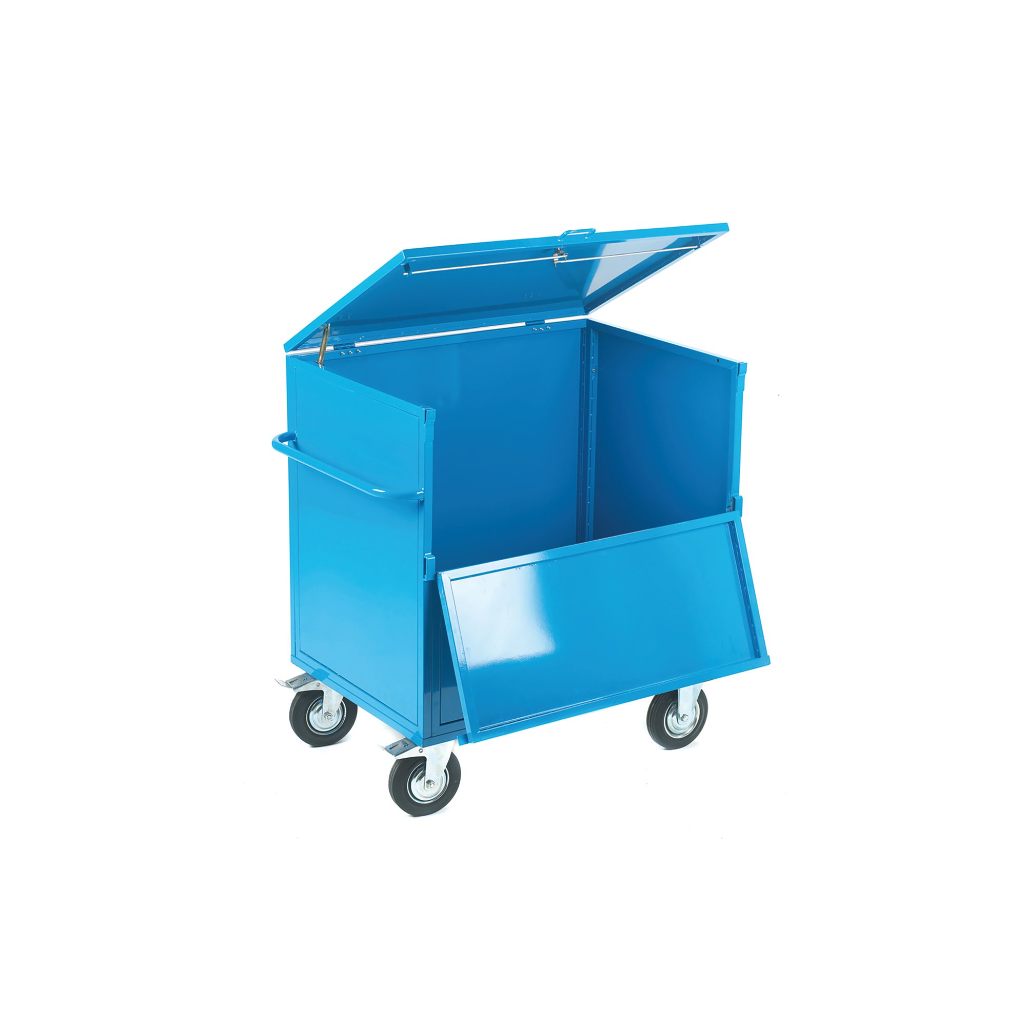 SECURITY MOB STEEL TROLLEY LOCK LID