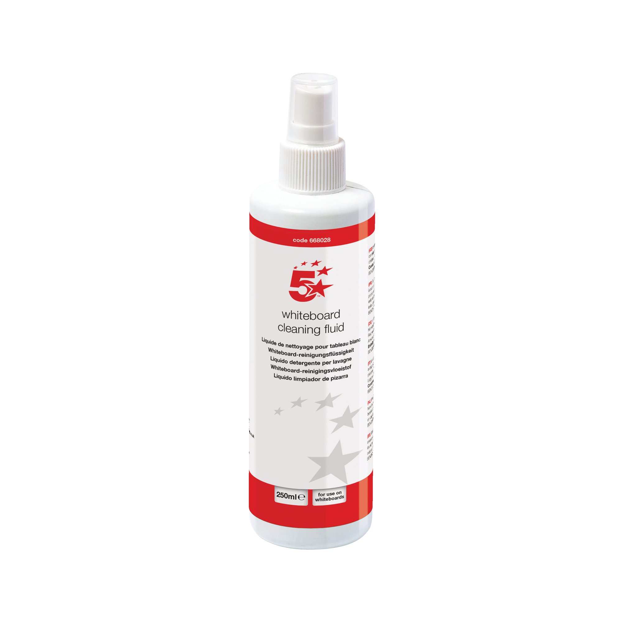 WHITE BOARD CLEANER 250ML BOTTLE