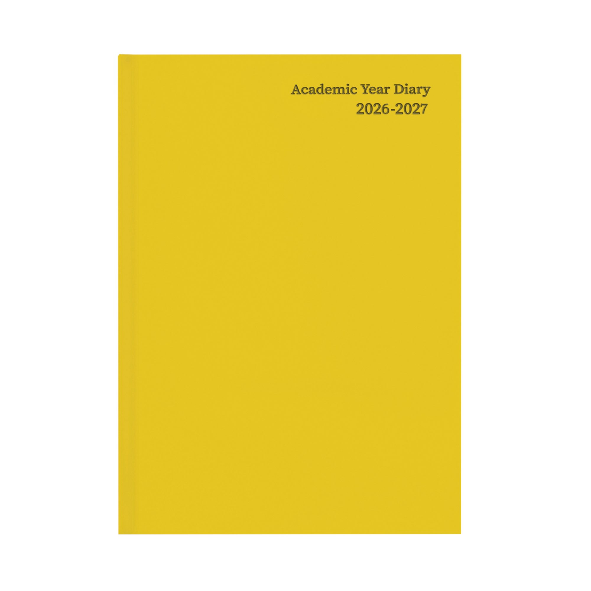 ACADEMIC DIARY WTV A5 YLW 2026-2027