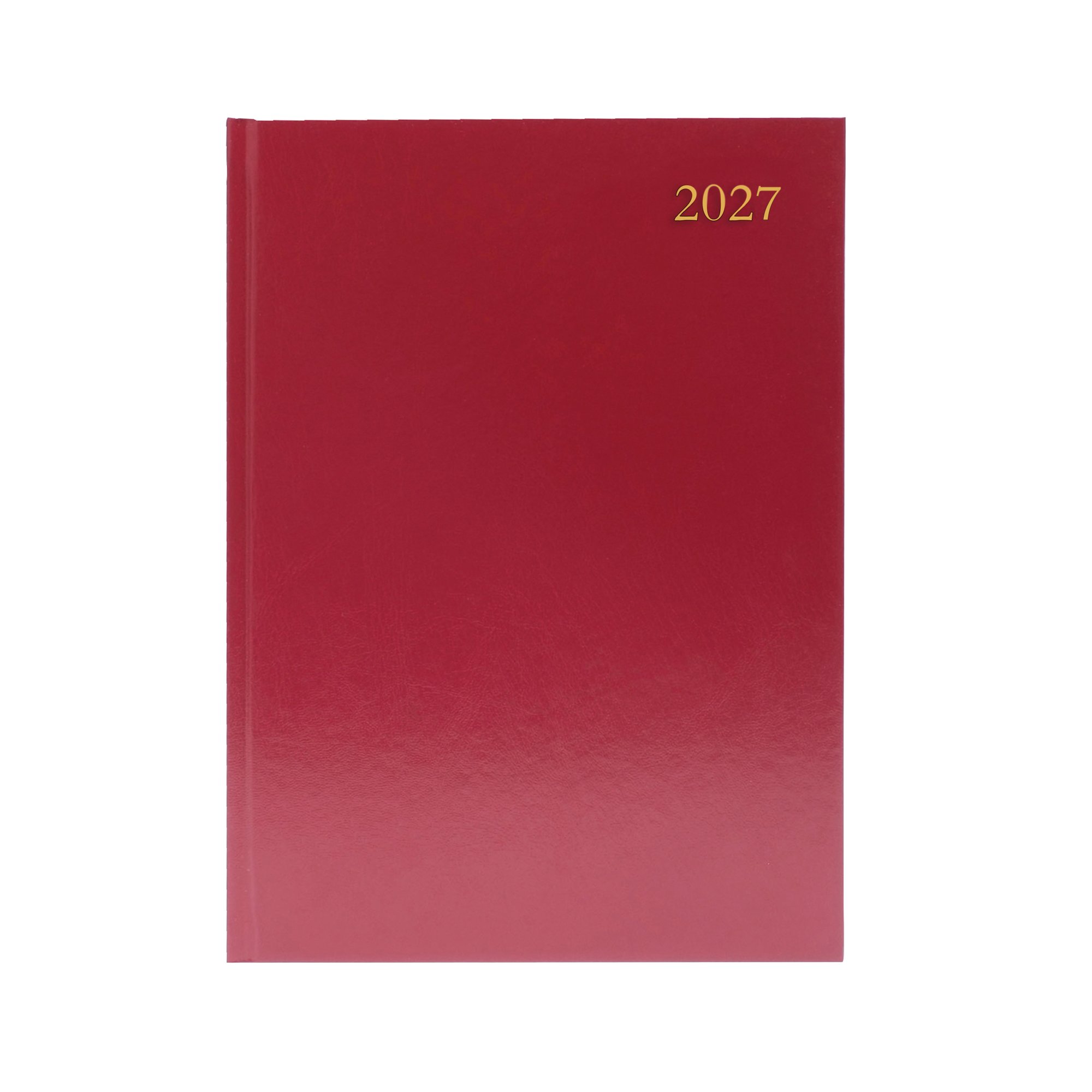 DESK DIARY DPP APPT A4 BURGUNDY 2027