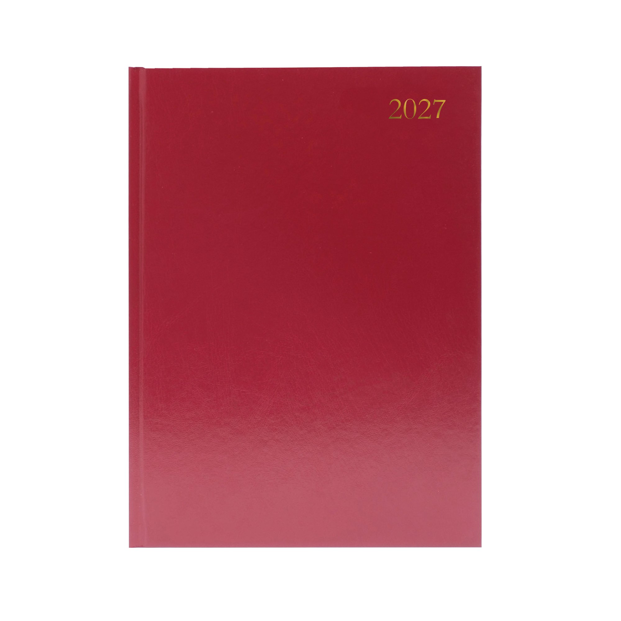 DESK DIARY 2 DPP A4 BURGUNDY 2027