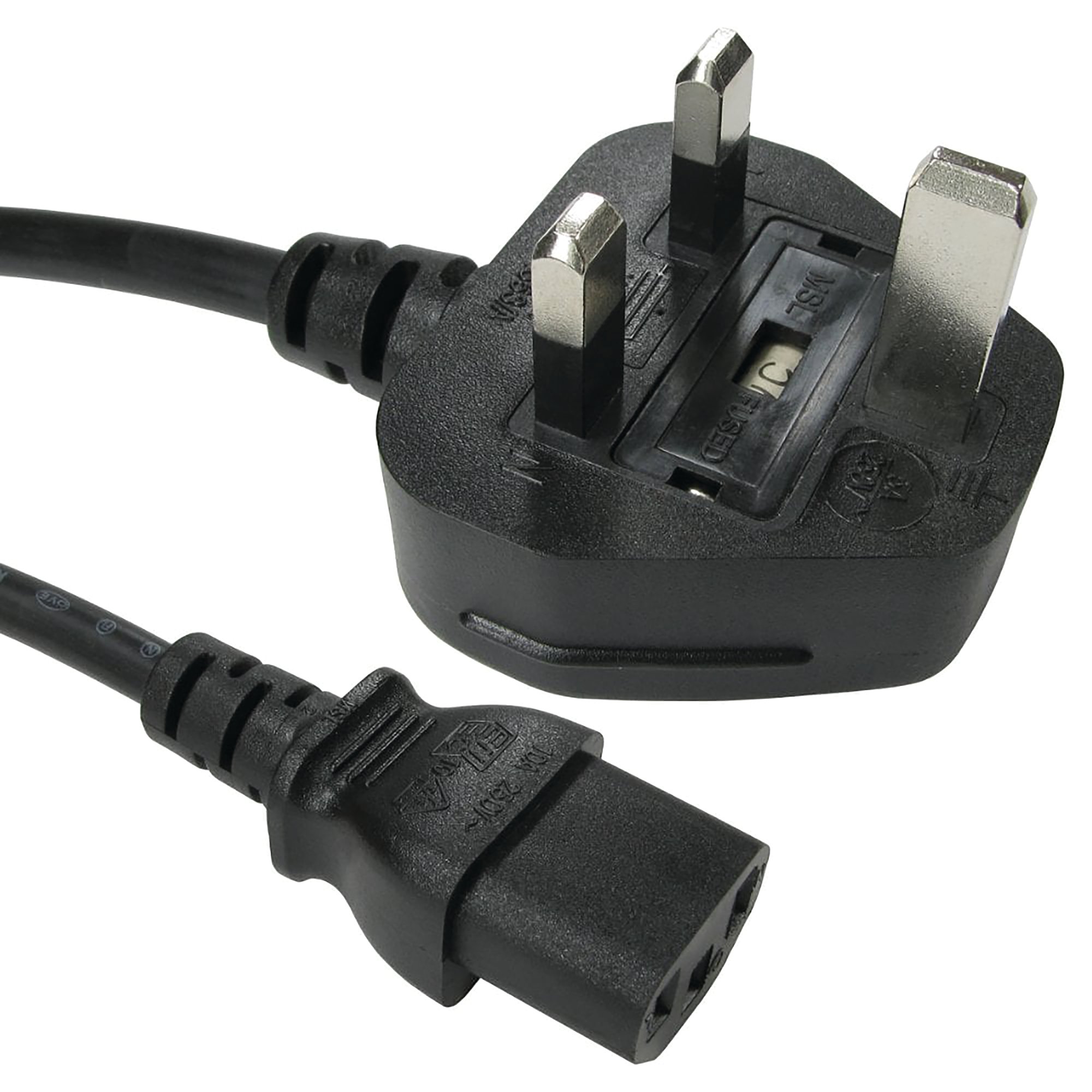 5STAR POWER CABLE 2M KETTLE LEAD C13