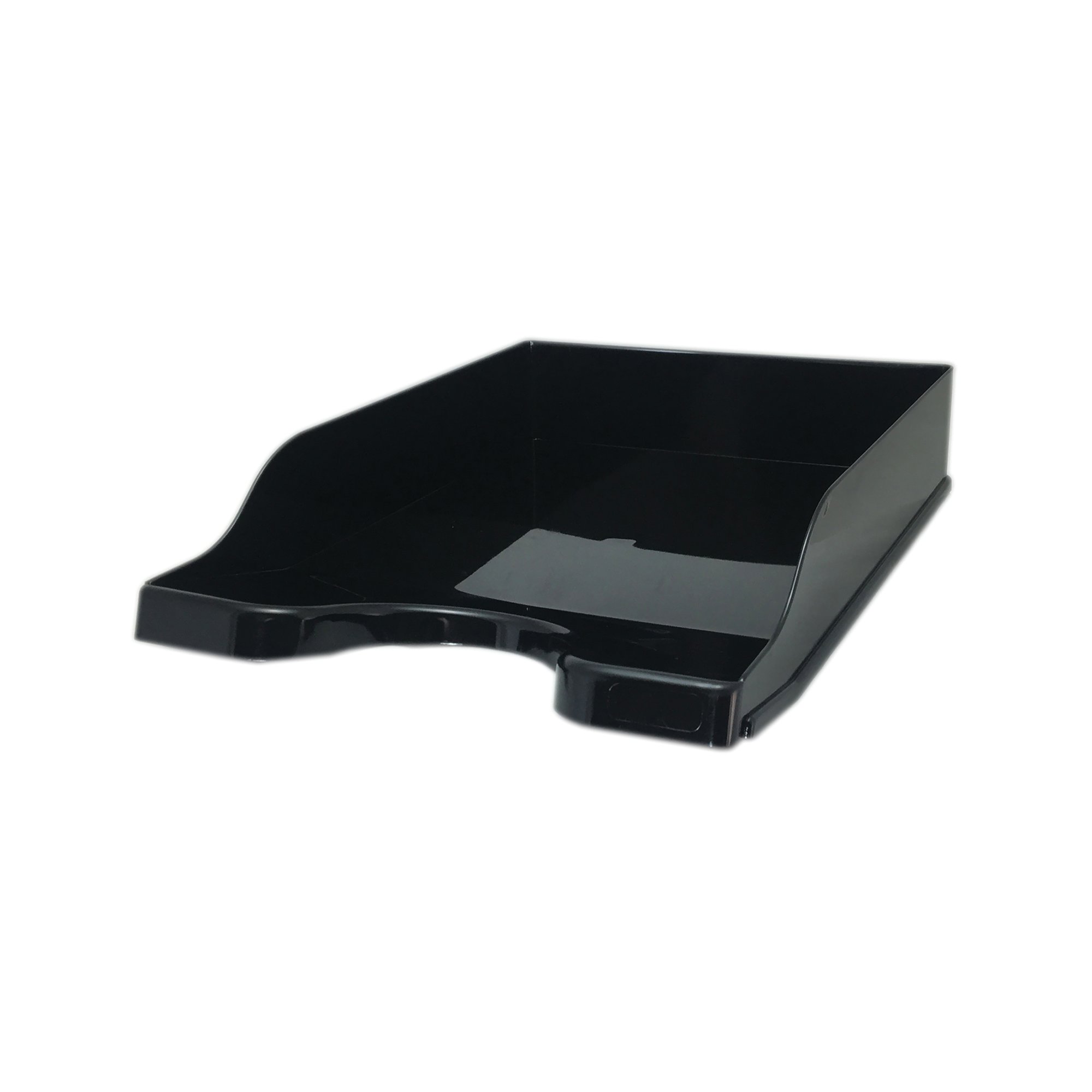 5 STAR SELF STACKING LETTER TRAY BLK