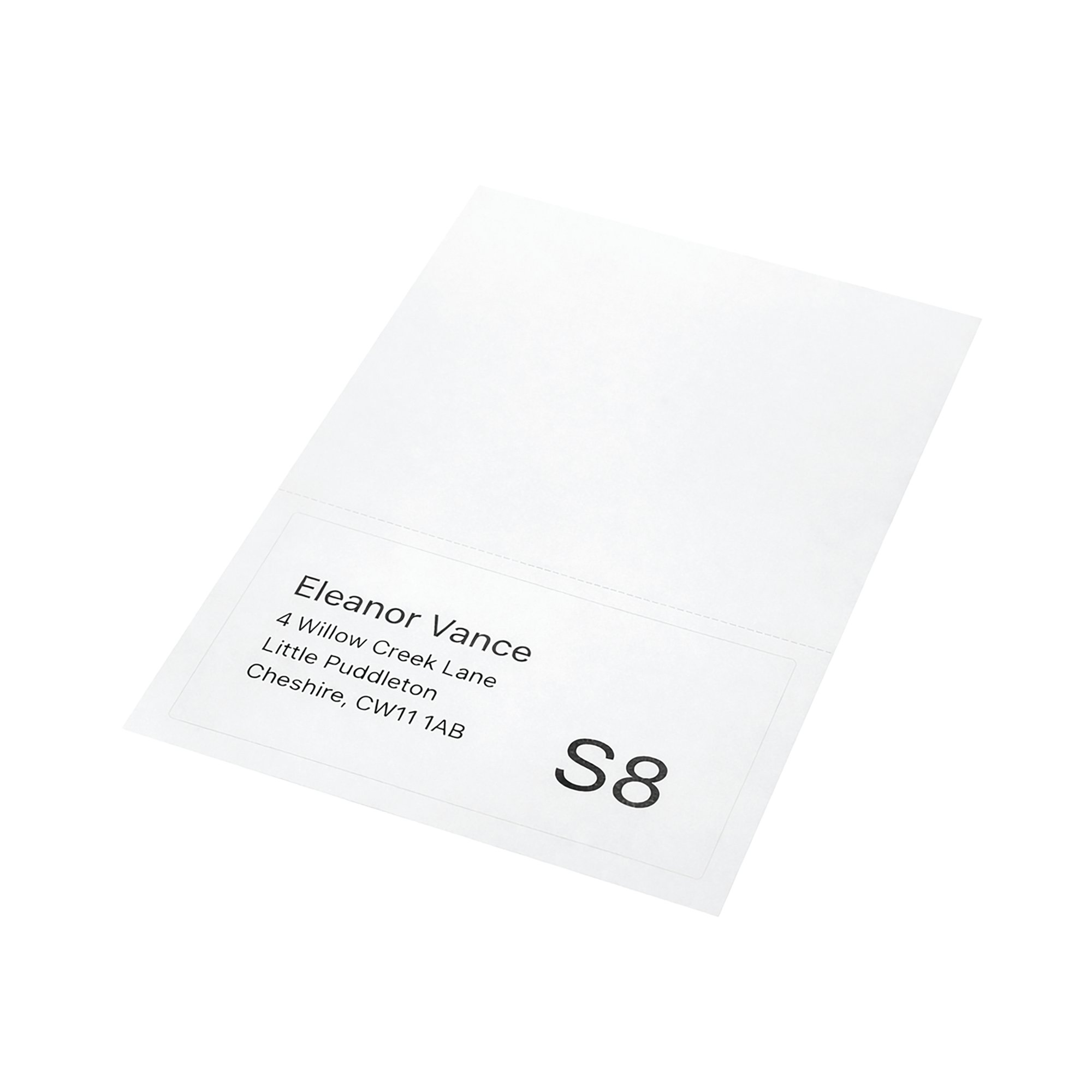 A4 INTEGRATED LABS8 190X90MM PK1000