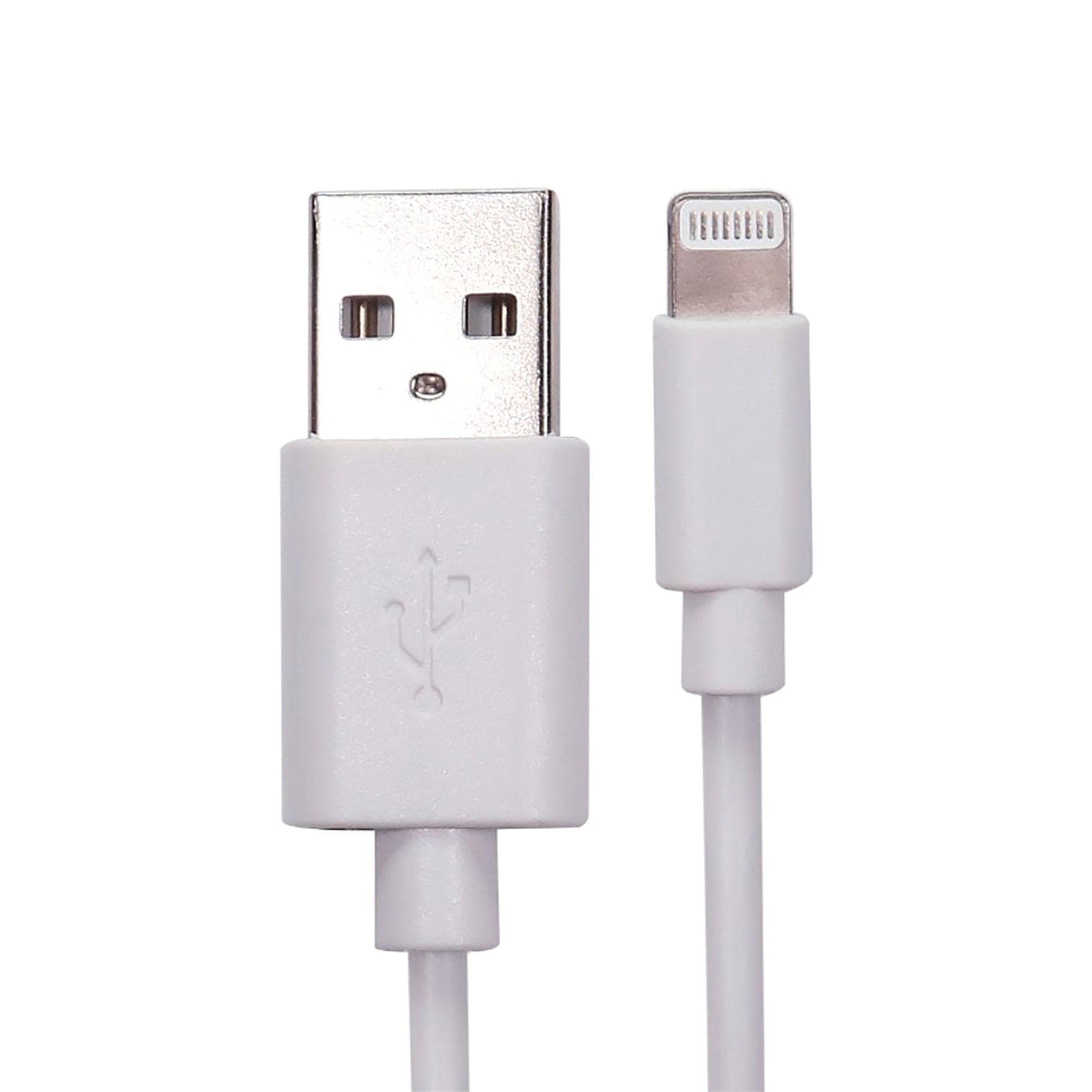 USB 2 TO LIGHTNING CABLE 2M WHITE