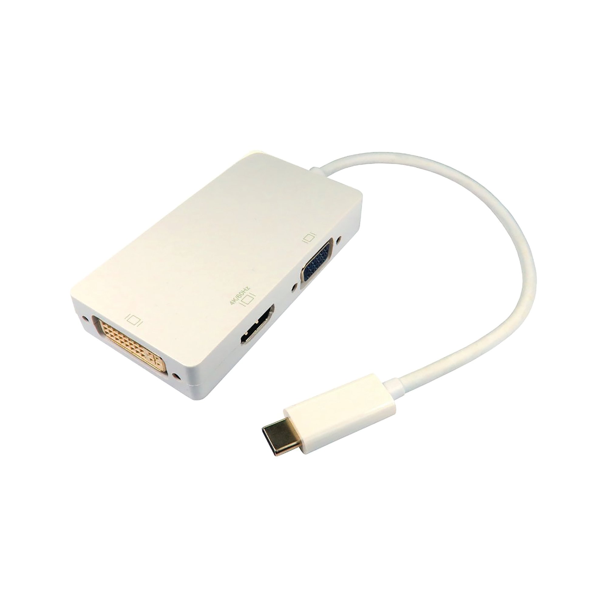 USB-C 3.0 TO HDMI DVI + VGA ADAPTER