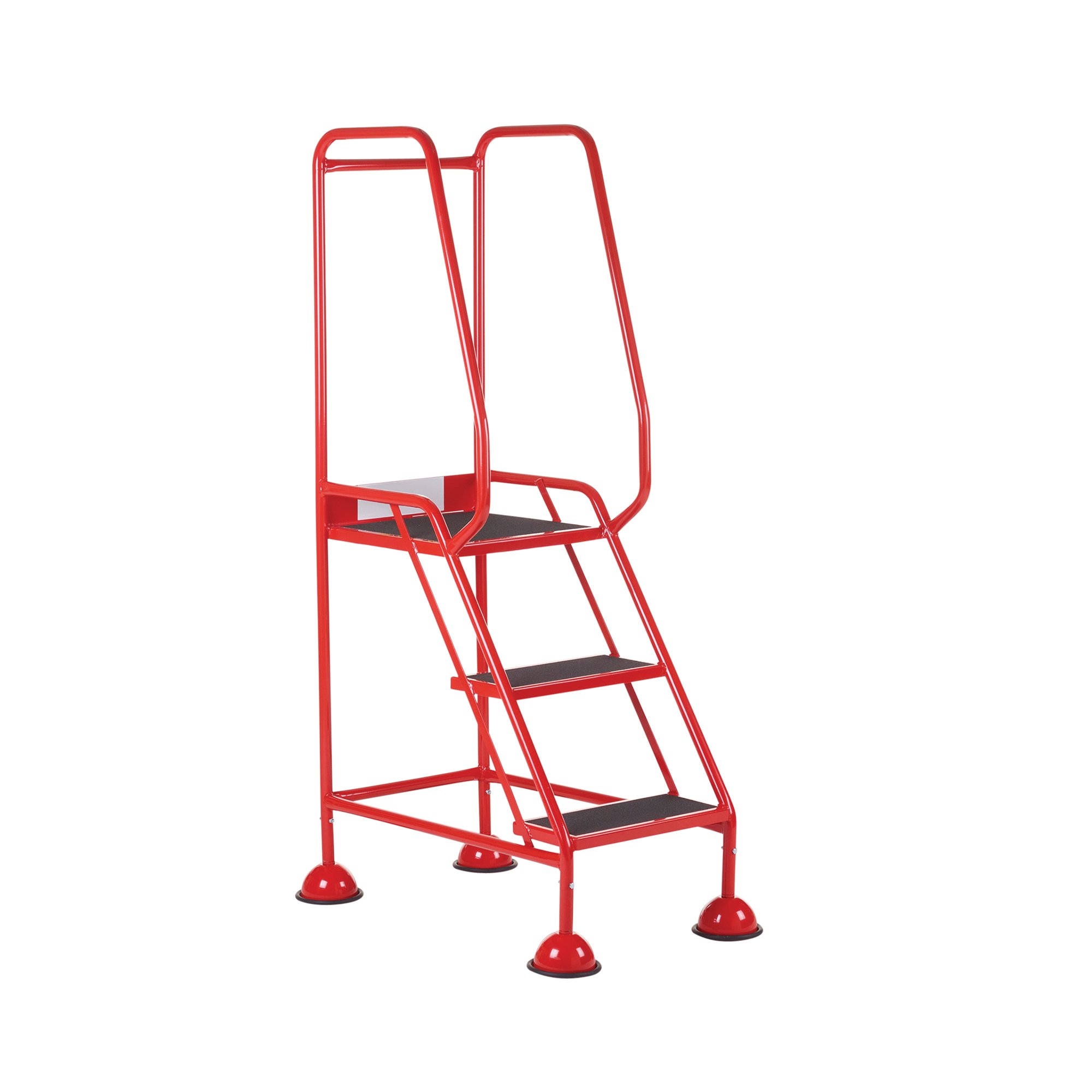 UK DOMED FEET ASLIP 3 TREAD STEP RED