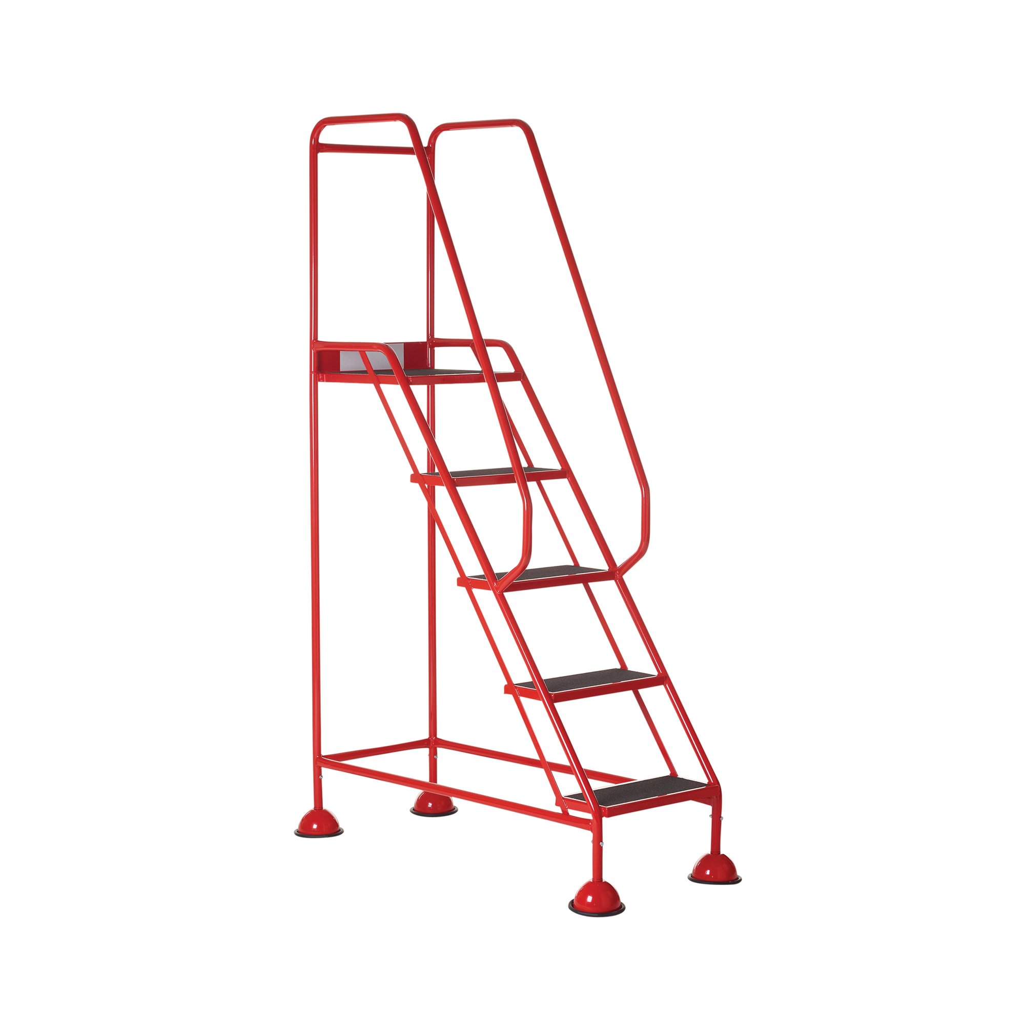 UK DOMED FEET ASLIP 5 TREAD STEP RED