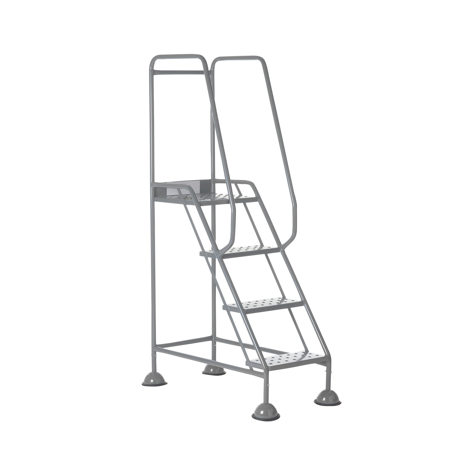 UK DOMED FEET PCHD 4 TREAD STEP GRY