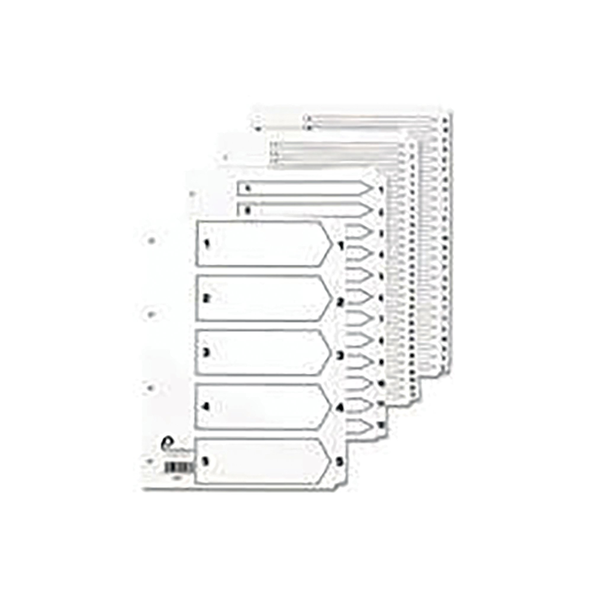 INDEX A-Z 26PART MPCH TAB A4 WHITE