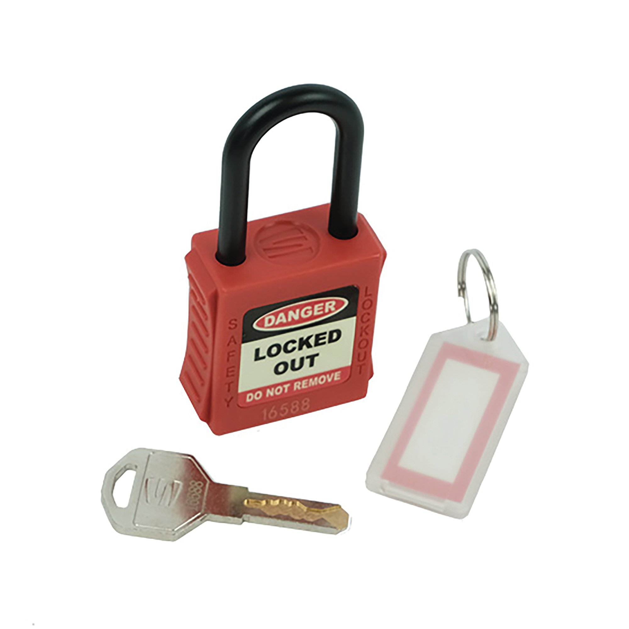 DI-ELECTRIC SAF LOCKOUT PADLOCK RED