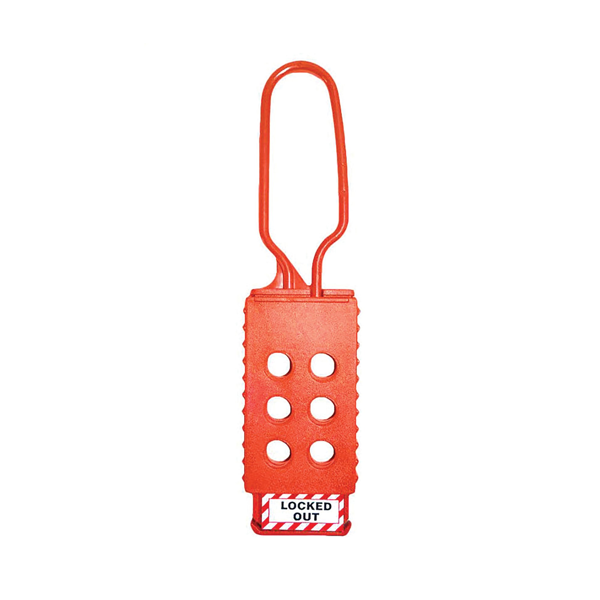 NON CONDUCTIVE LOCKOUT HASP 6MM