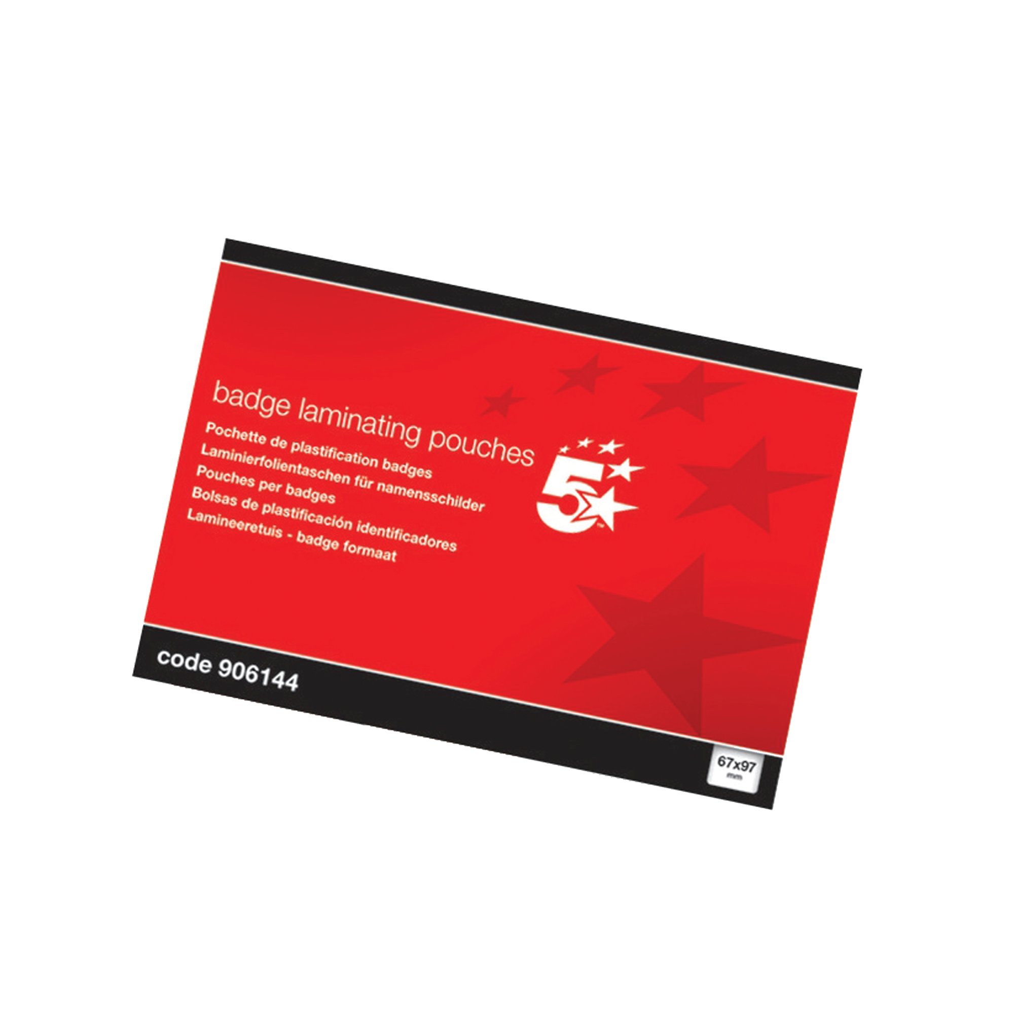 BADGE LAMG POUCHES 250MI GLOSS PK100