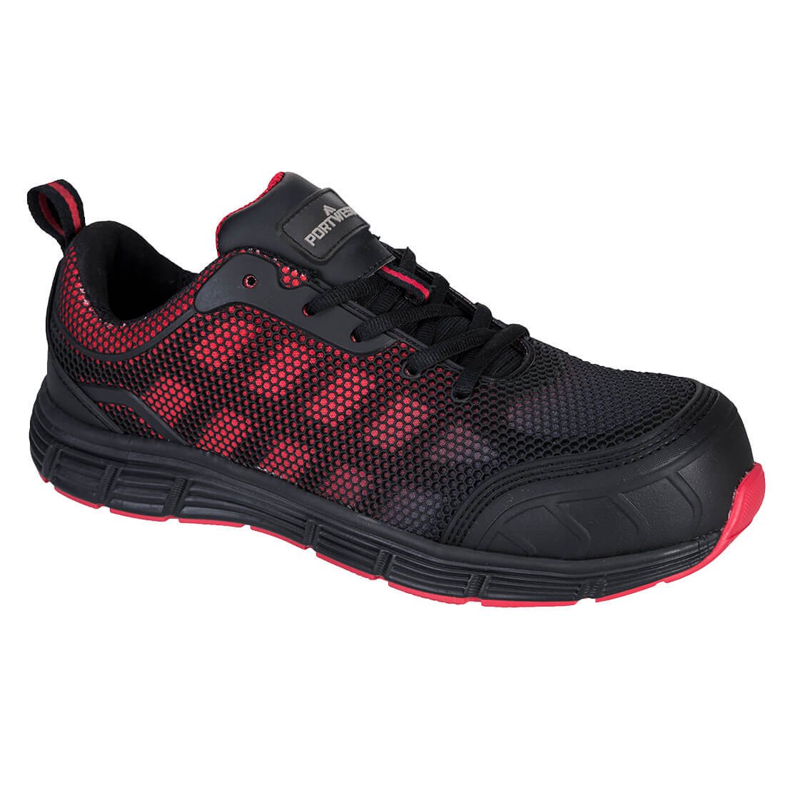 COMP OGWEN TRAINER S1P BLK/RED 38
