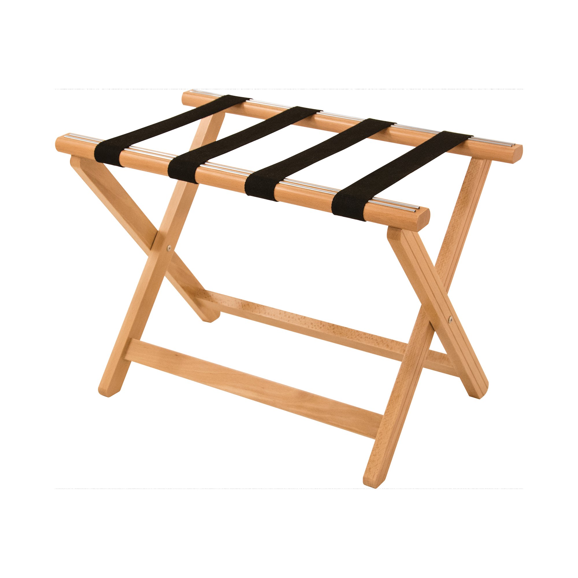 YORK WOODEN LUGGAGE RACK LIGHT WOOD