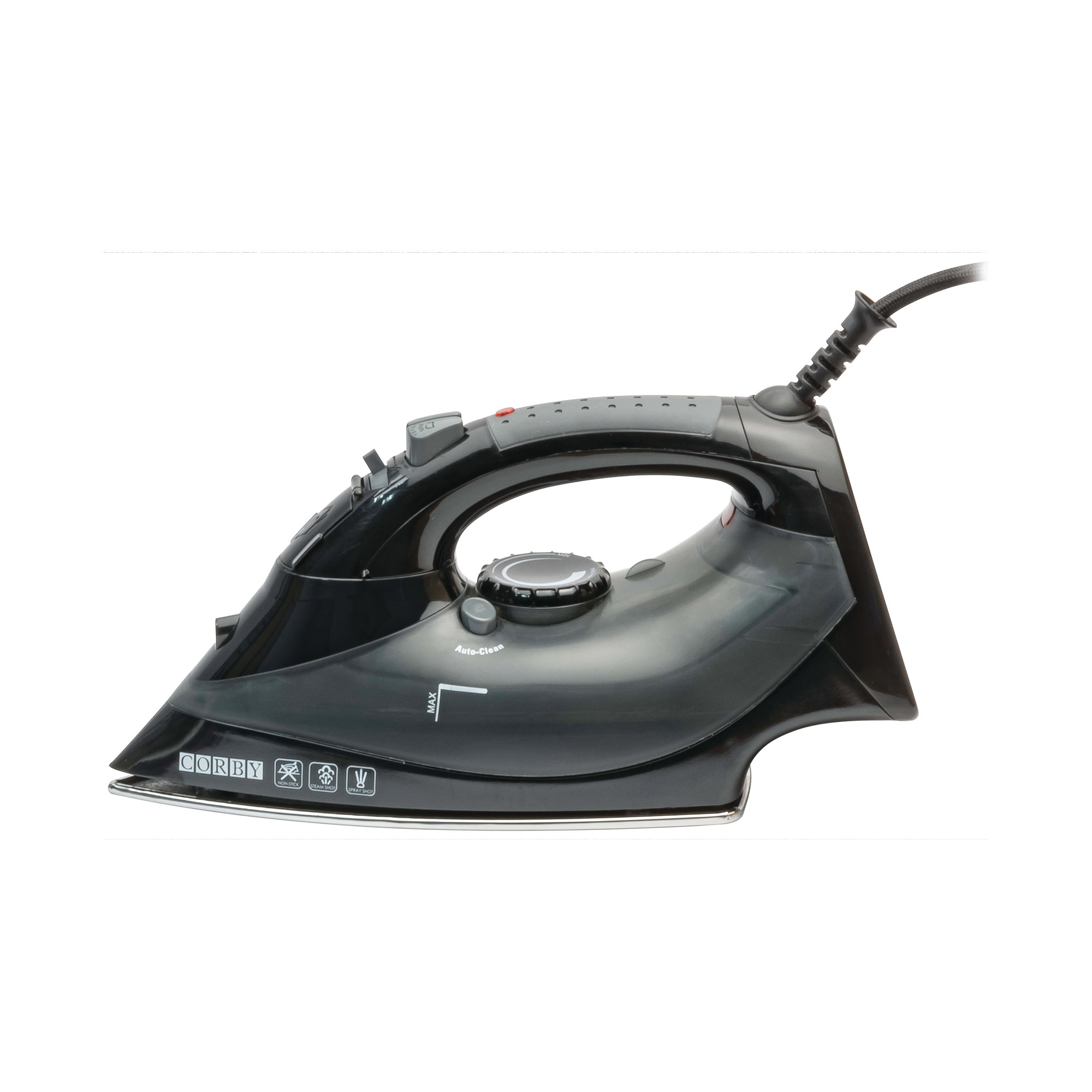 SHERWOOD 2000W STEAM IRON BLACK