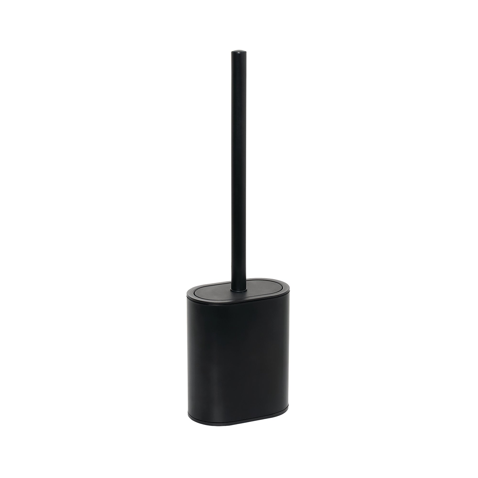 SANA SILICONE TOILET BRUSH /HLDR BLK