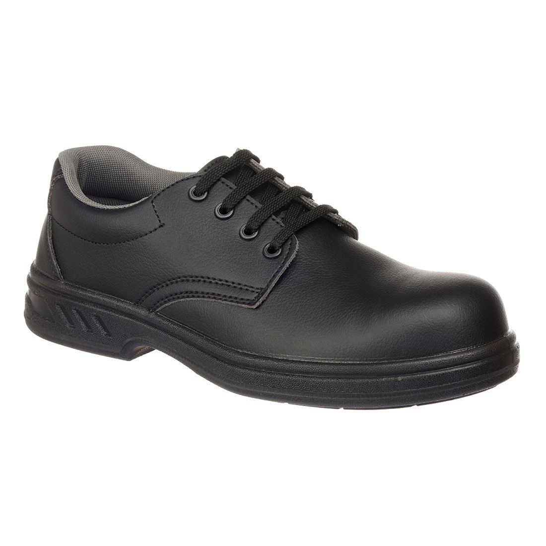 STEELITE LACED SAF SHOE S2 BLK 36